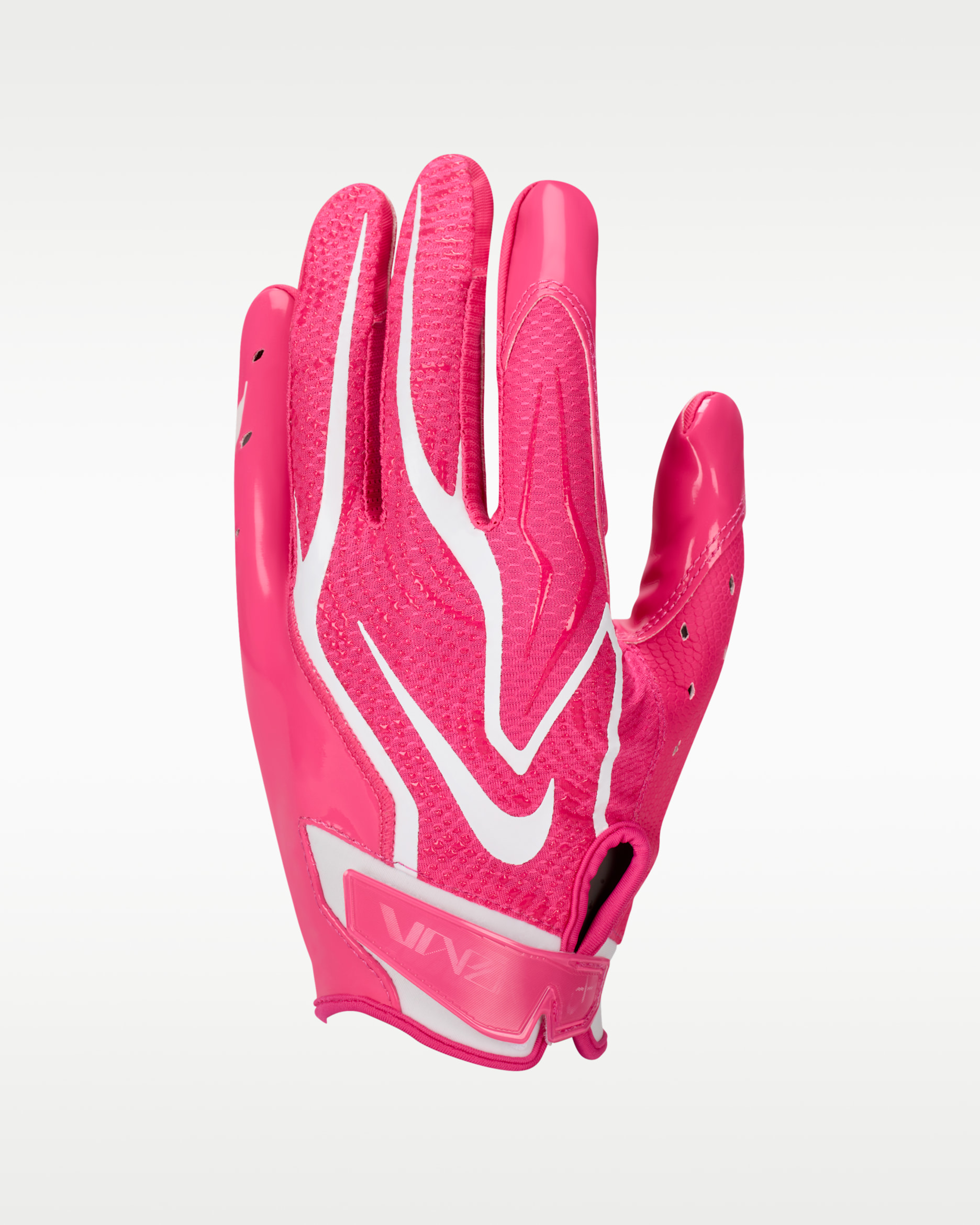 Nike Vapor Jet 9.0 Football Gloves (1 Pair) - Vivid Pink/White