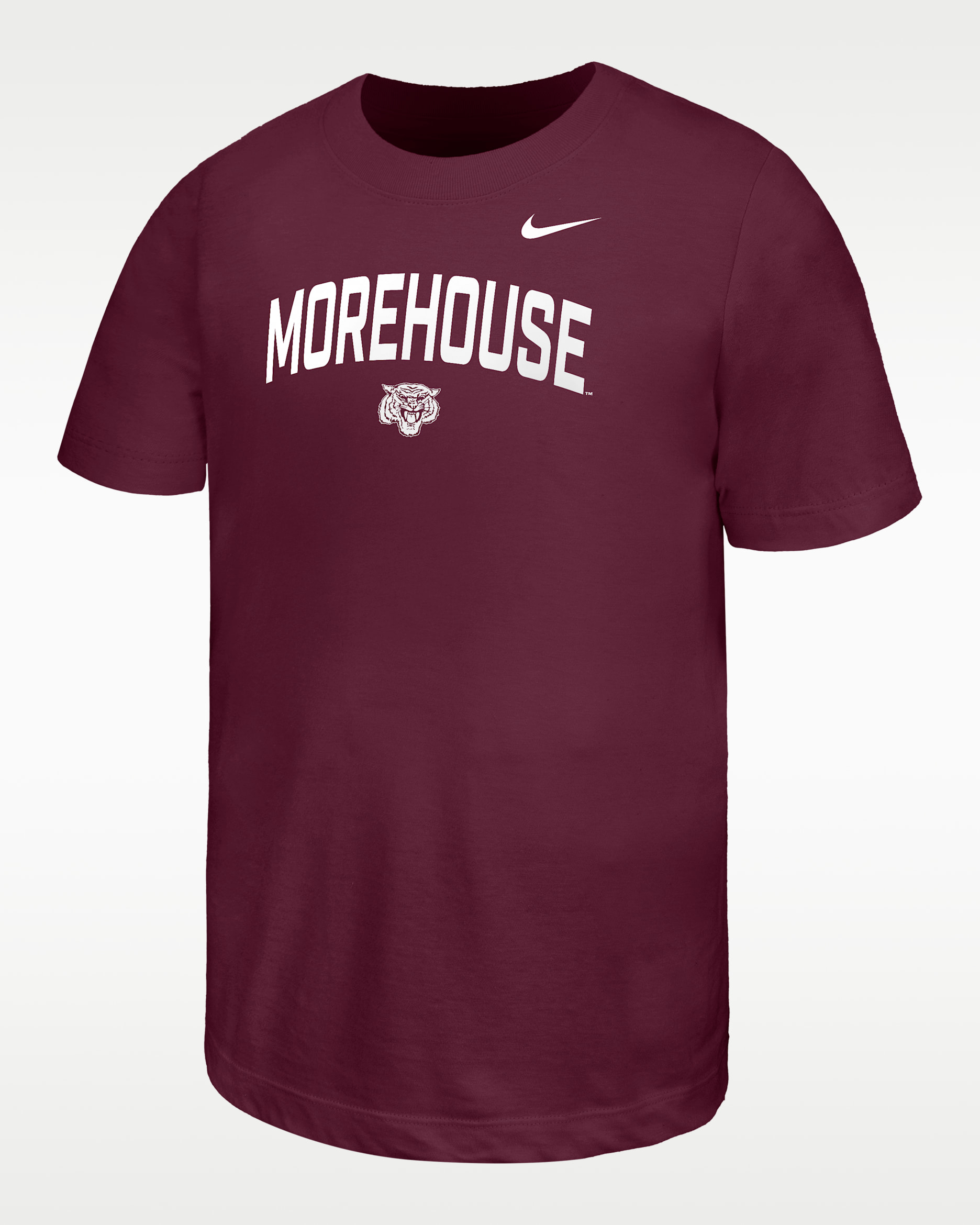 Nike College (Morehouse College) Big Kids' Short-Sleeve T-Shirt - Dark Maroon