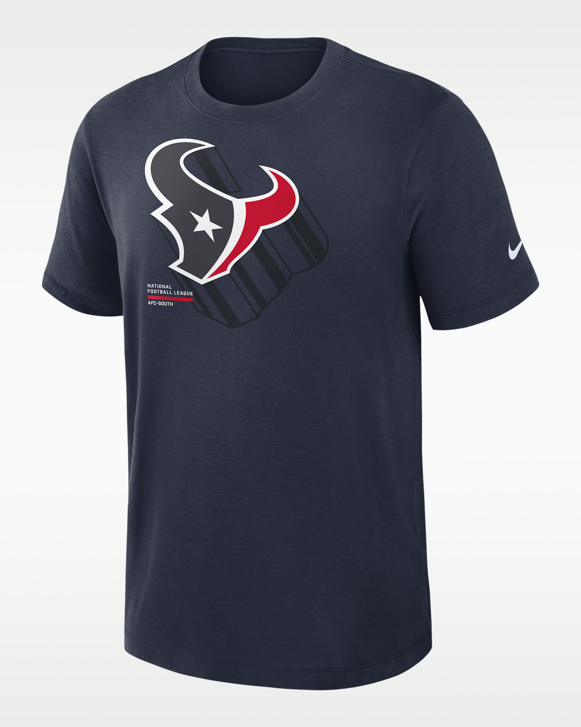 Houston Texans Slub Men's Nike Dri-FIT NFL T-Shirt - Navy