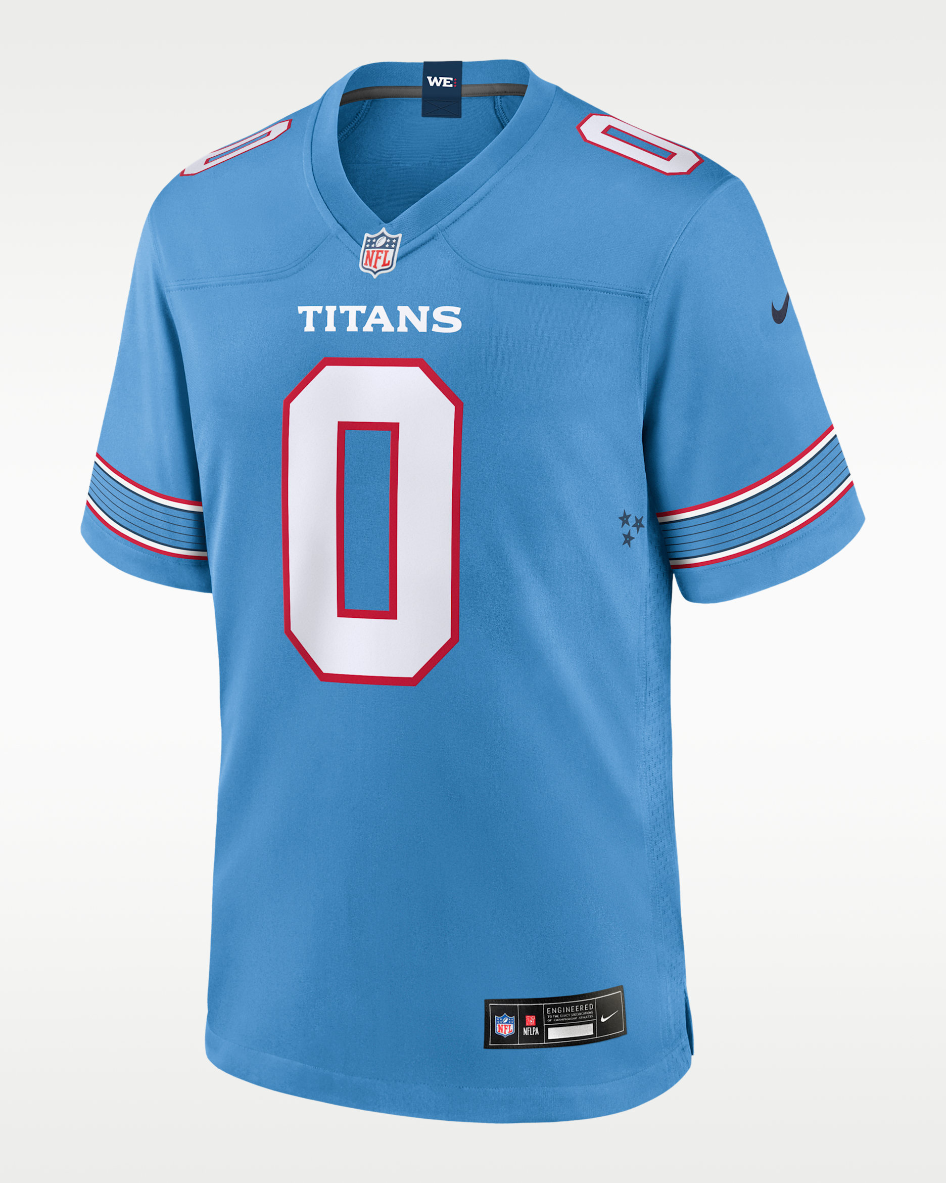 Calvin Ridley Tennessee Titans Men's Nike NFL Game Jersey - Light Blue