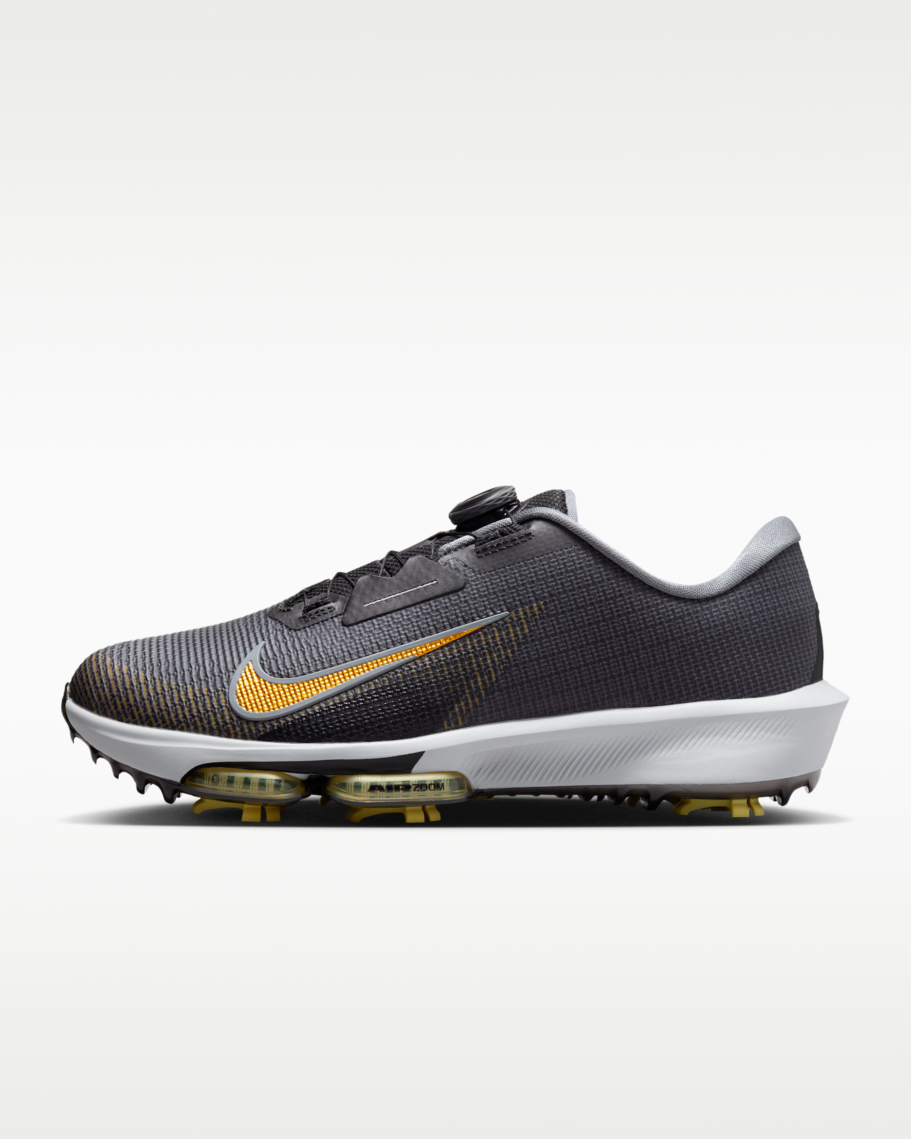 Nike Infinity Tour BOA 2 Golf Shoes (Wide) - Black/Cool Grey/Pure Platinum/Infinite Gold