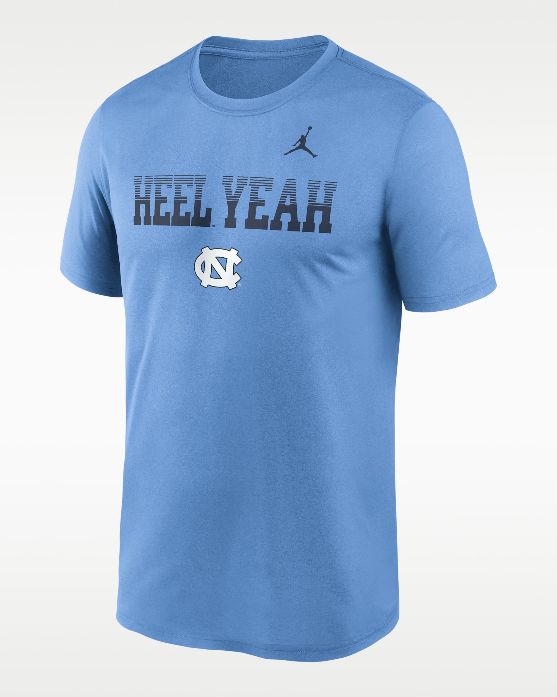 North Carolina Primetime Kinetic Mantra Legend Men's Nike Dri-FIT College T-Shirt - Light Blue