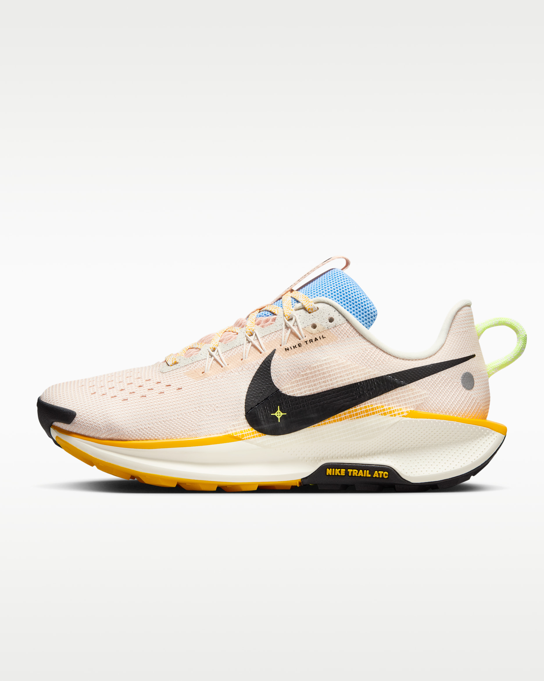 รองเท้าวิ่งเทรลผู้หญิง Nike Pegasus Trail 5 - Phantom/Washed Coral/University Gold/ดำ