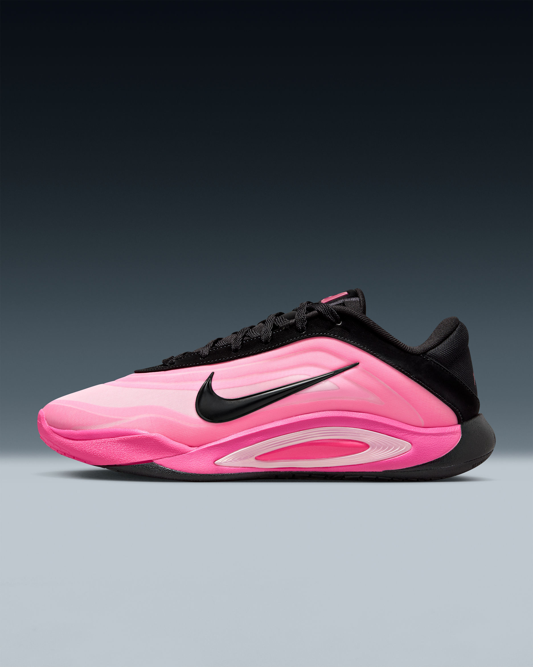 A'One "Leo Lights" A'ja Wilson Basketball Shoes - Black/Laser Pink/Pink/Hyper Pink