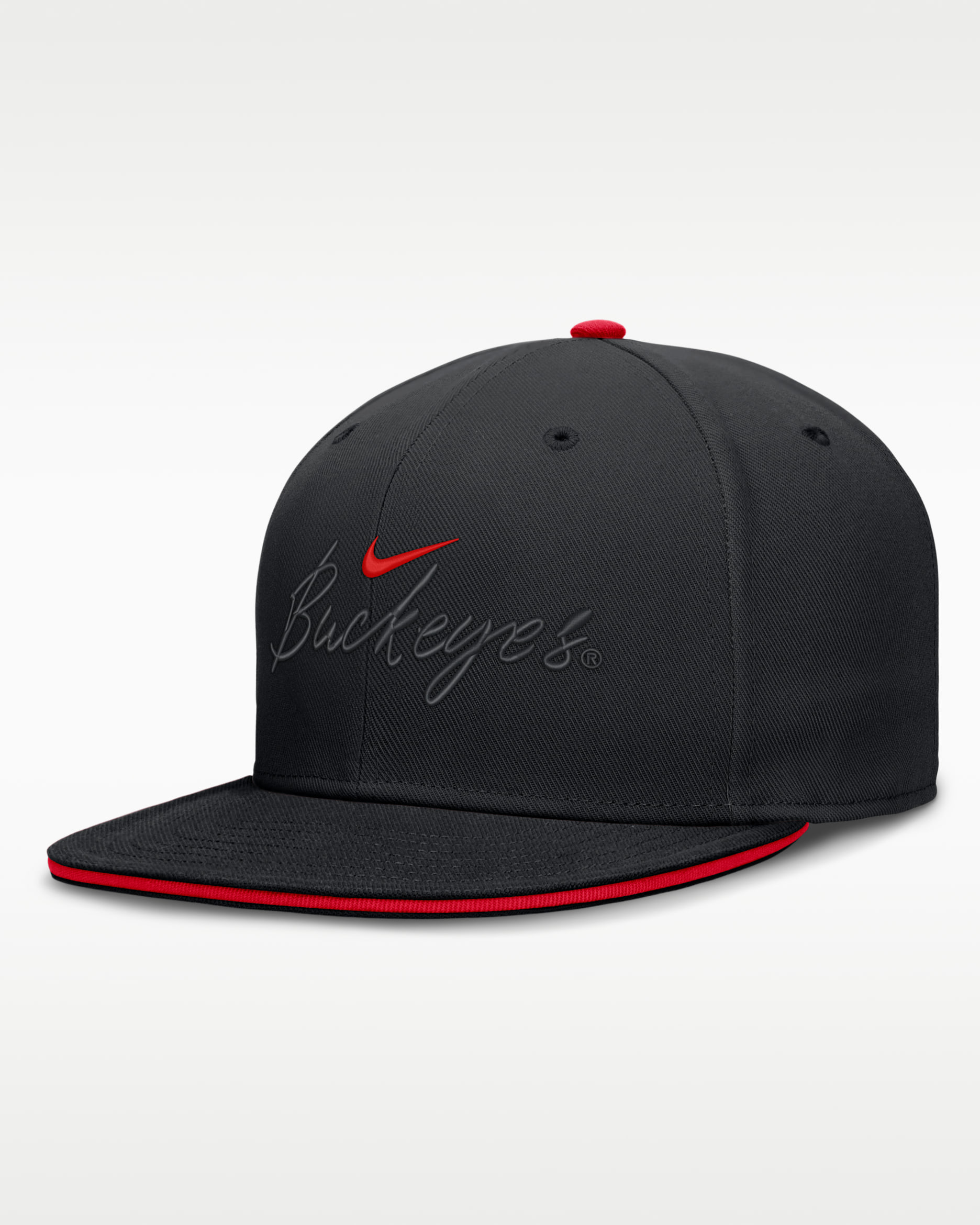 Ohio State Pro Men's Nike Dri-FIT College Fitted Hat - Black