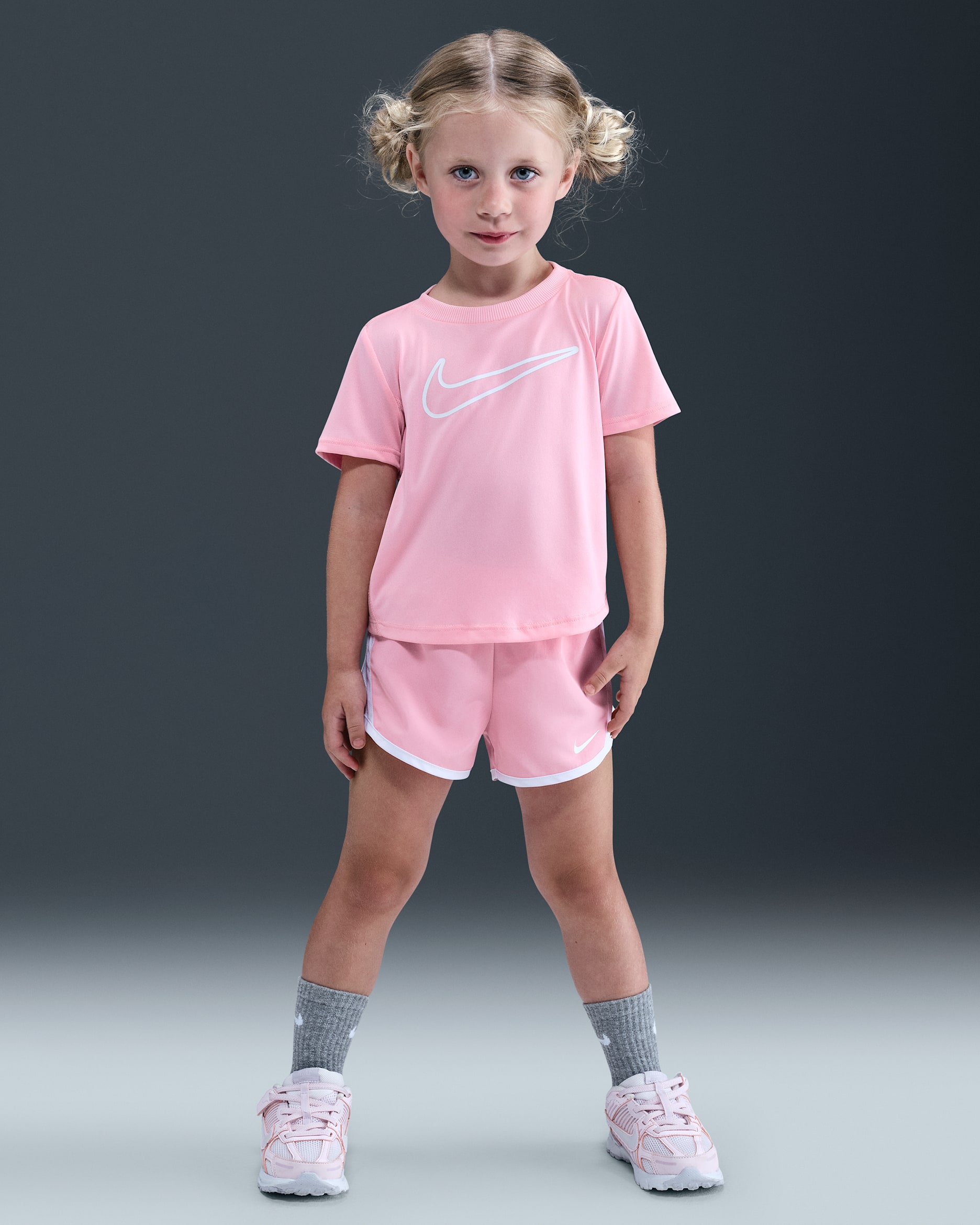 Nike Dri-FIT Toddler Tempo Shorts - Medium Soft Pink
