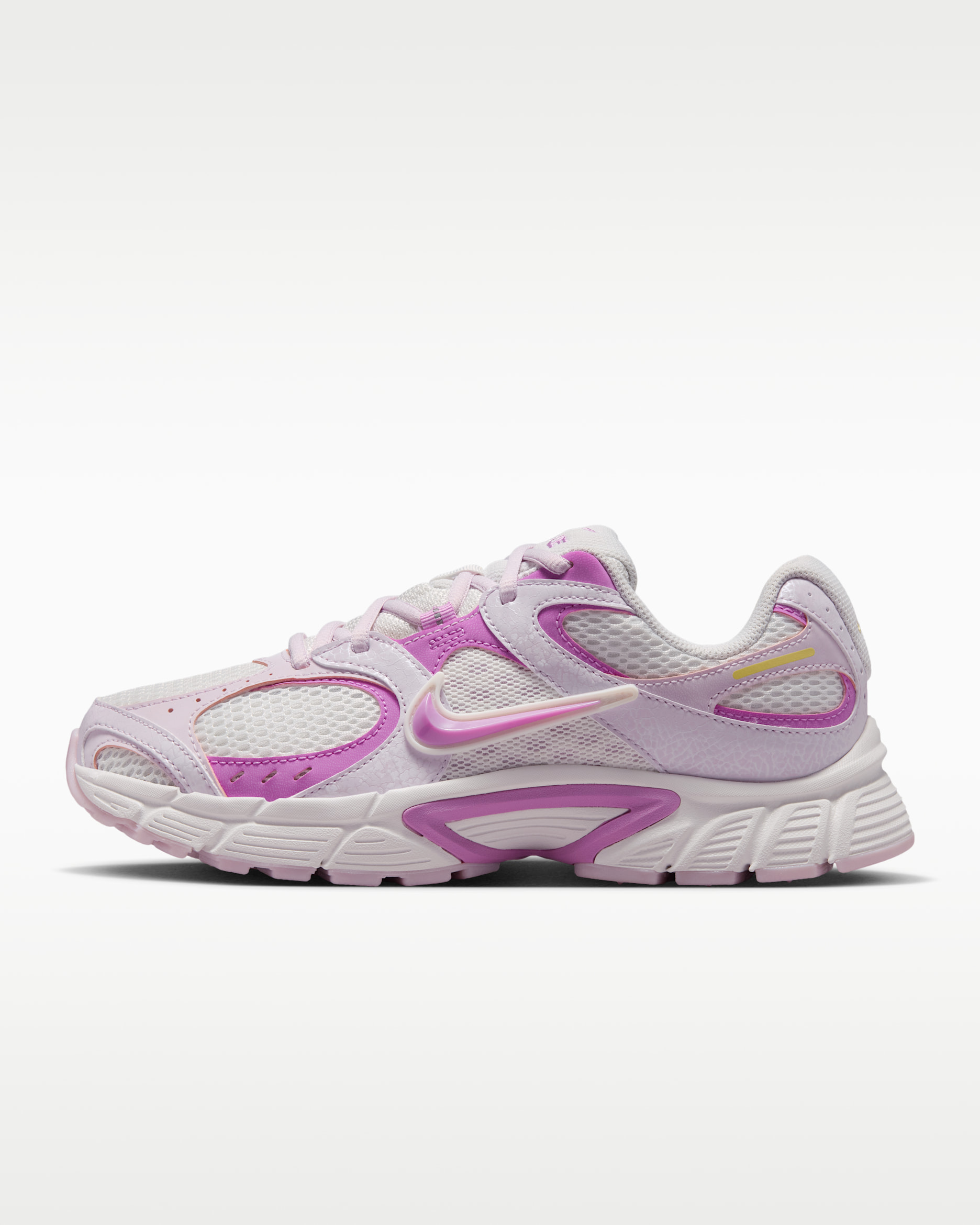 Nike V5 RNR Women's Shoes - Summit White/Bleached Lilac/Soft Yellow/Light Magenta