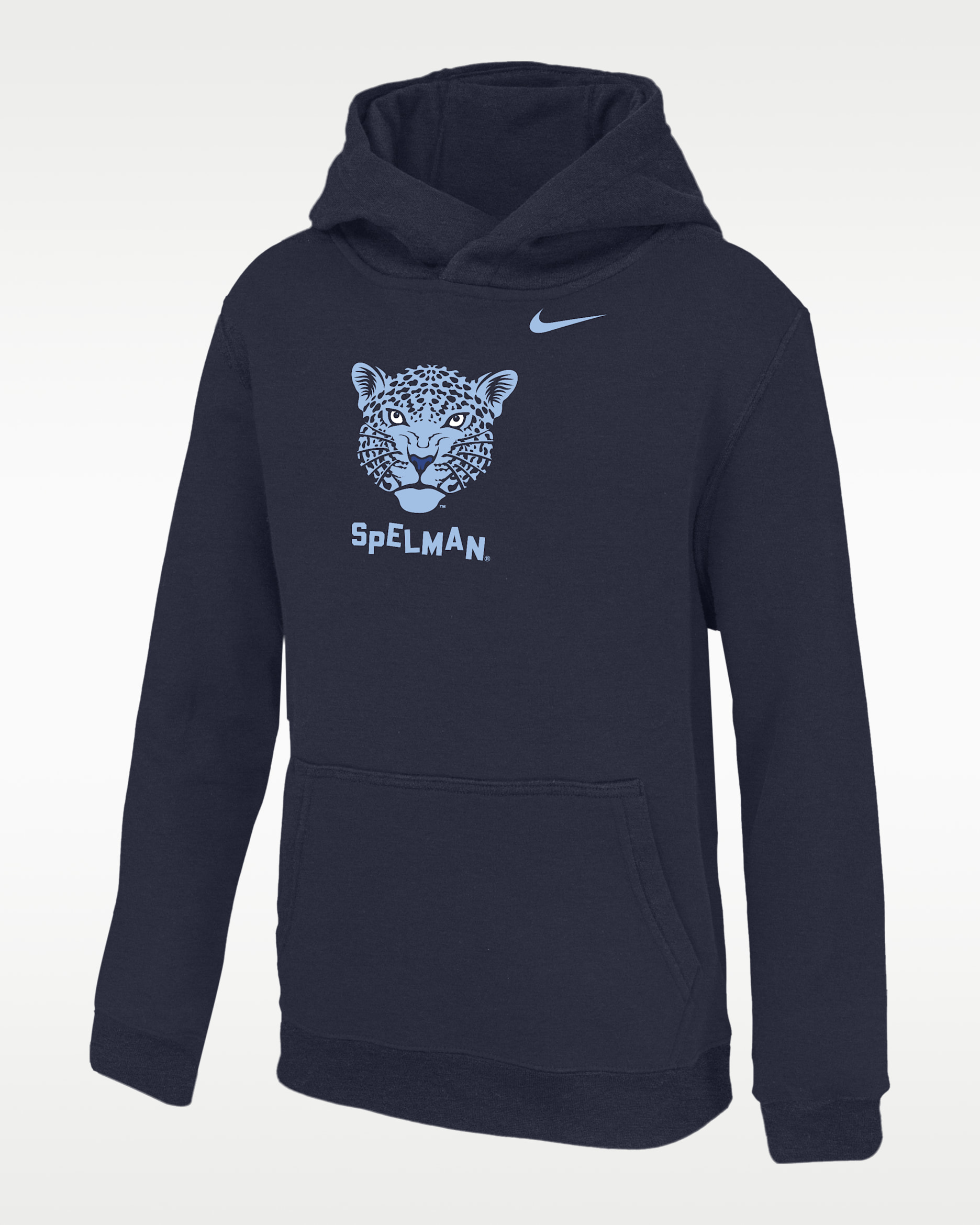 Nike College (Spelman College) Big Kids' Club Fleece Hoodie - Navy