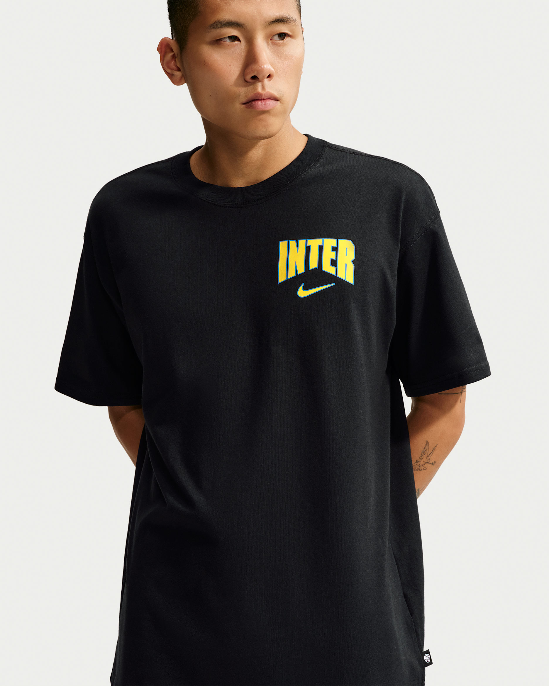 T-shirt Nike Football Inter Milan pour homme - Noir