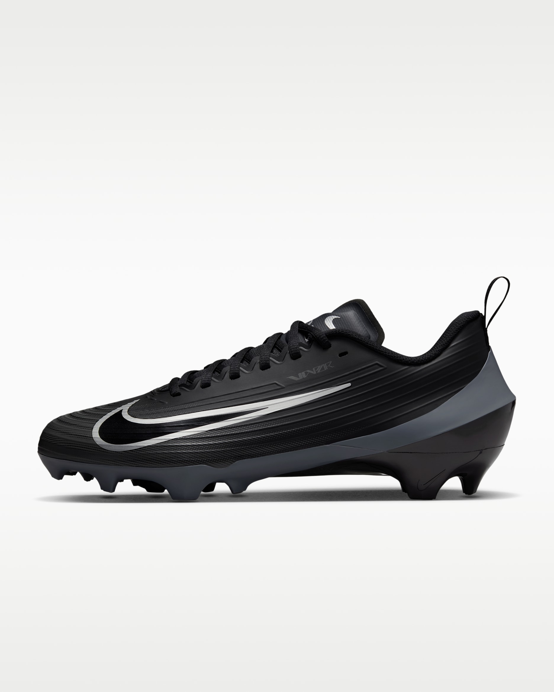 Nike Vapor Speed 3 Football Cleats - Black/Dark Grey/Black