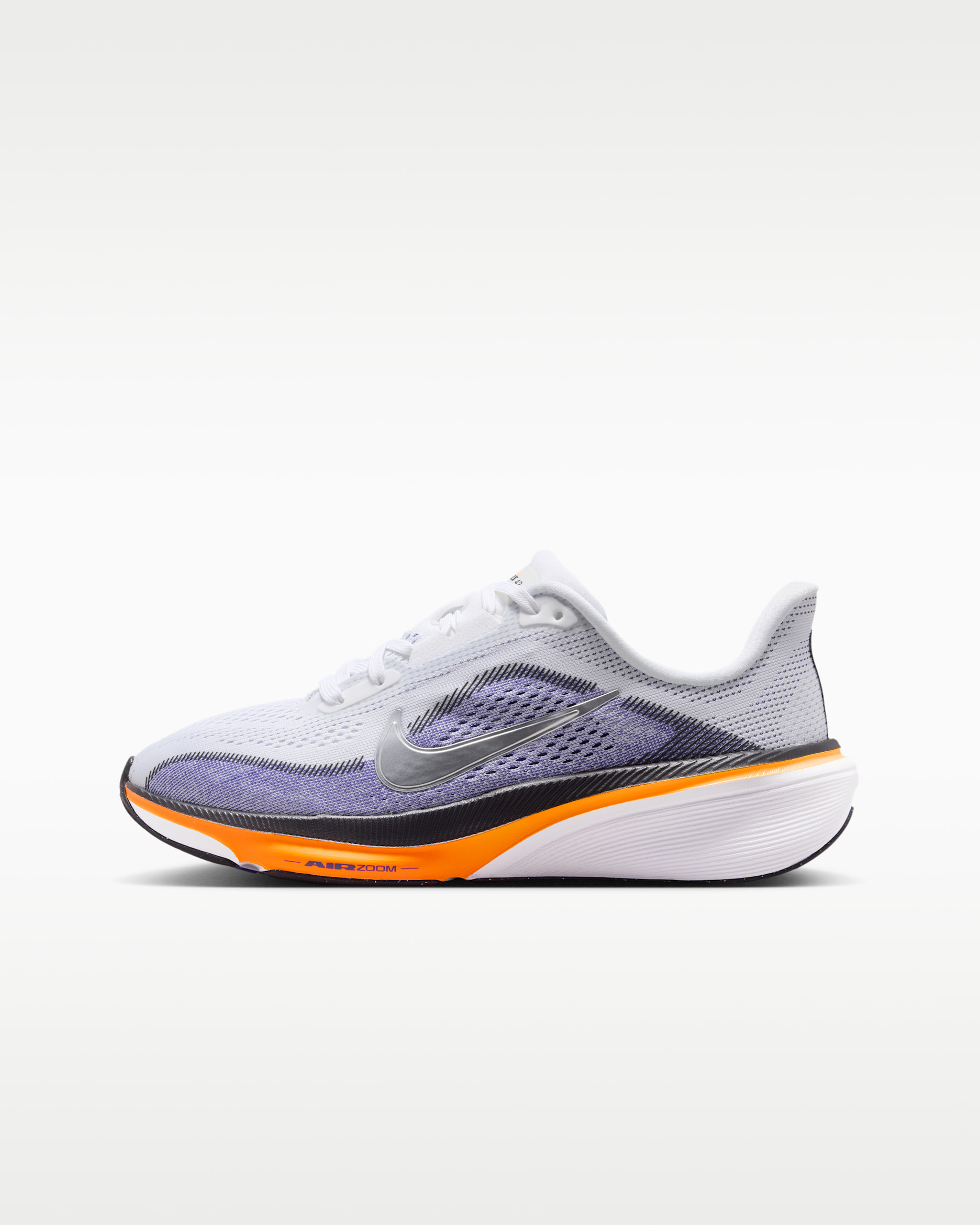 Nike Pegasus 42 Older Kids' Road-Running Shoes - White/Lapis/Total Orange/Metallic Silver