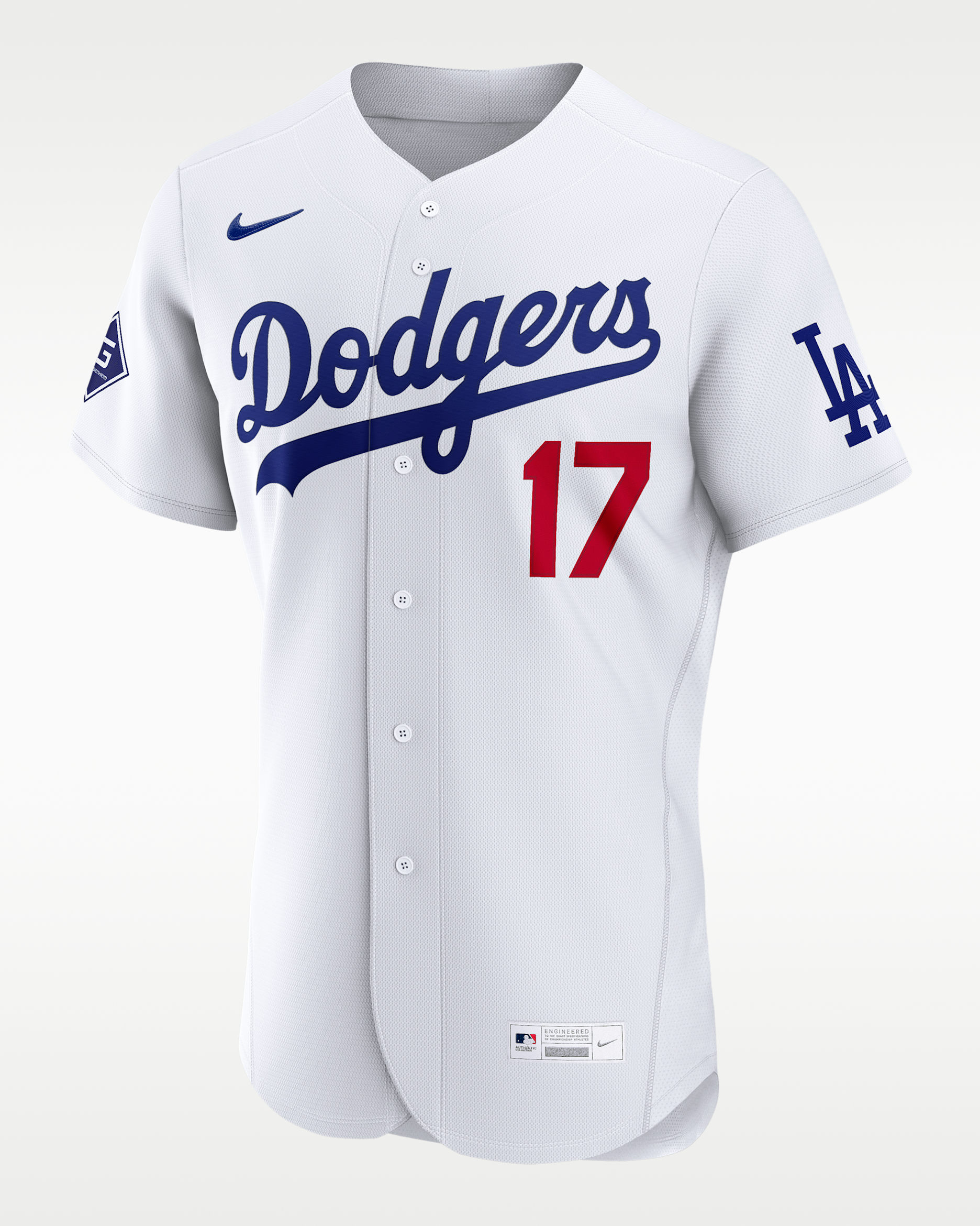 Shohei Ohtani Los Angeles Dodgers Men's Nike MLB Authentic Jersey - White
