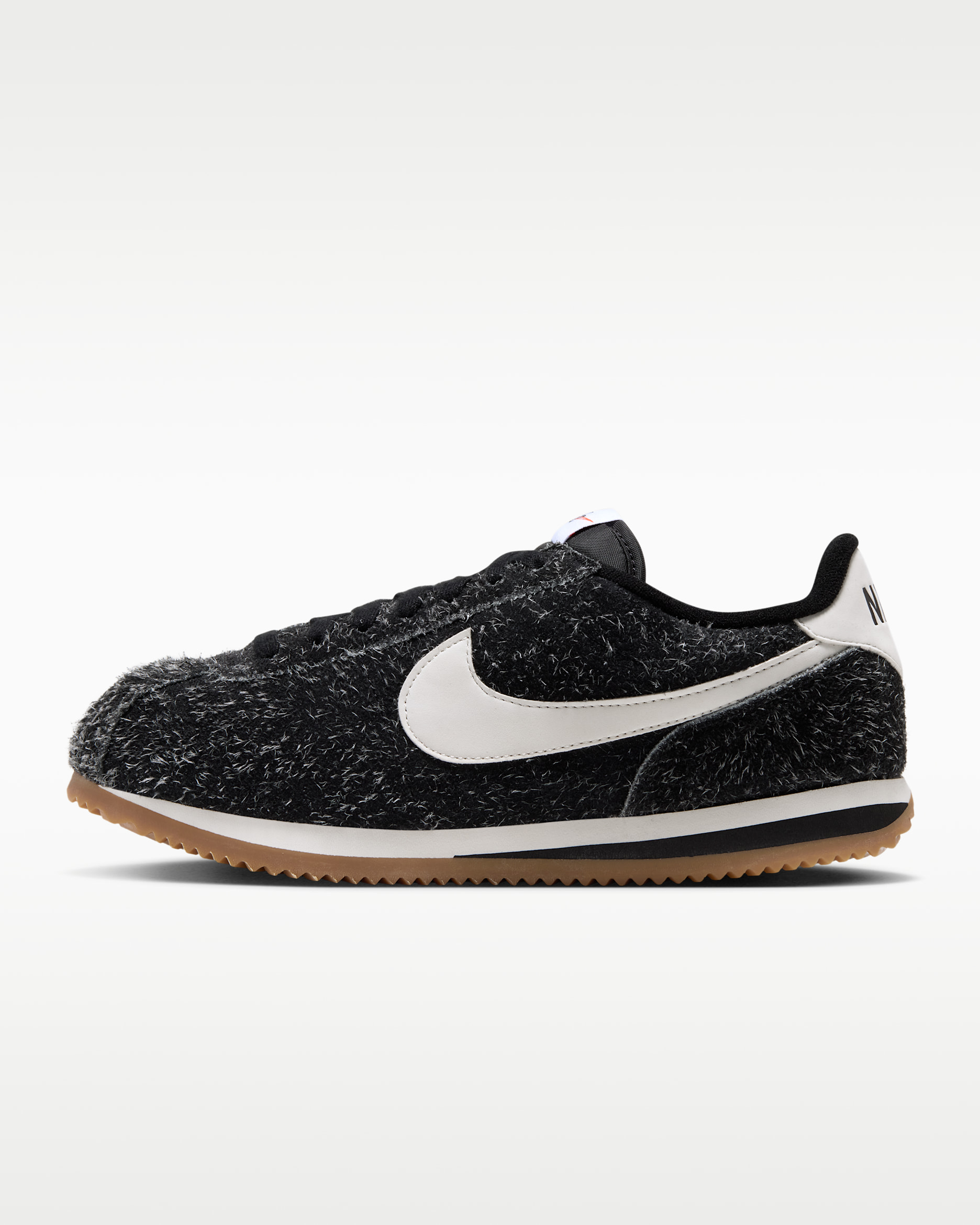 Nike Cortez Suede Women's Shoes - Black/Gum Light Brown/Sail