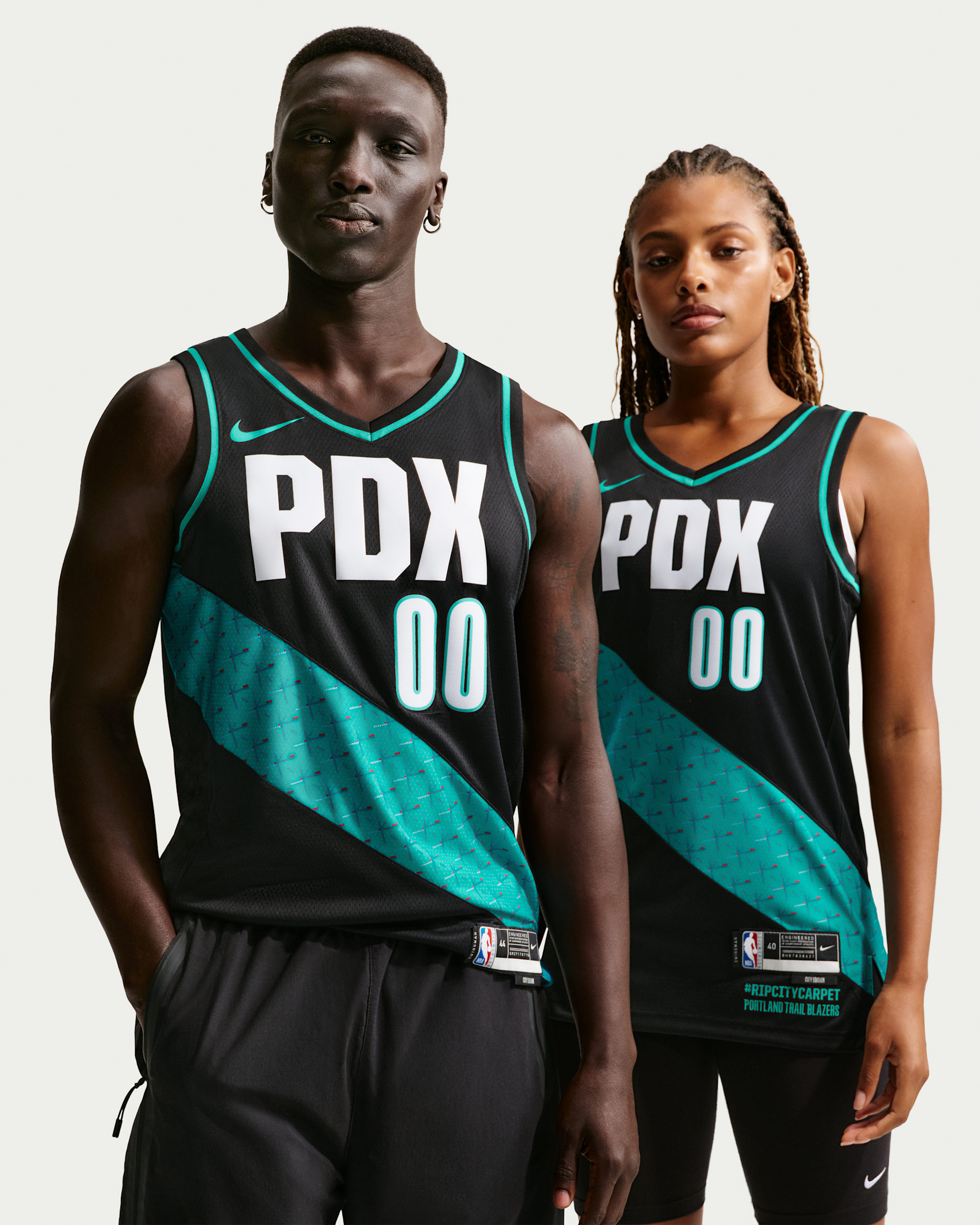 Scoot Henderson Portland Trail Blazers City Edition Men's Nike NBA Swingman Jersey - Black