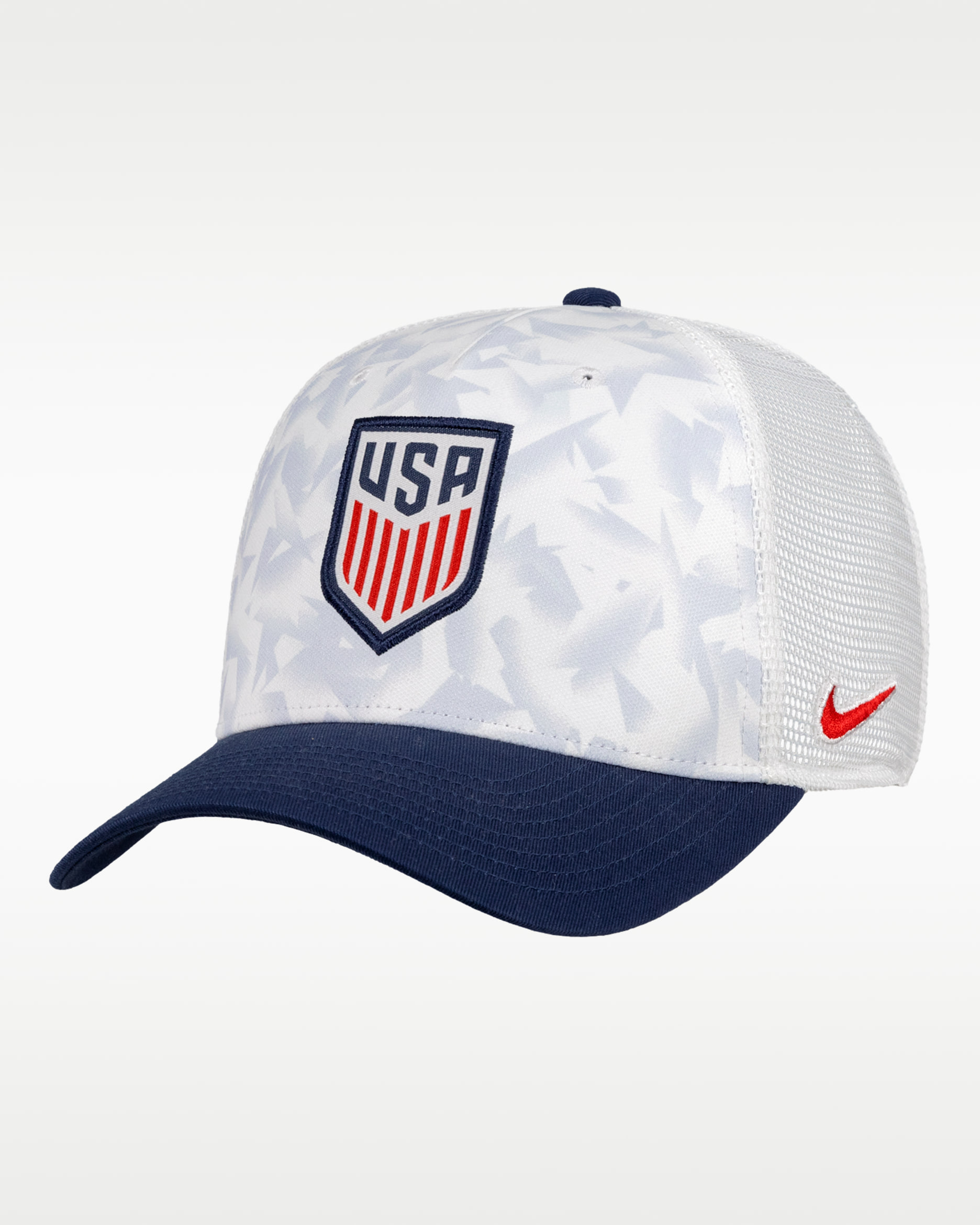 USMNT Rise Nike Soccer Structured Adjustable Trucker Cap - Print