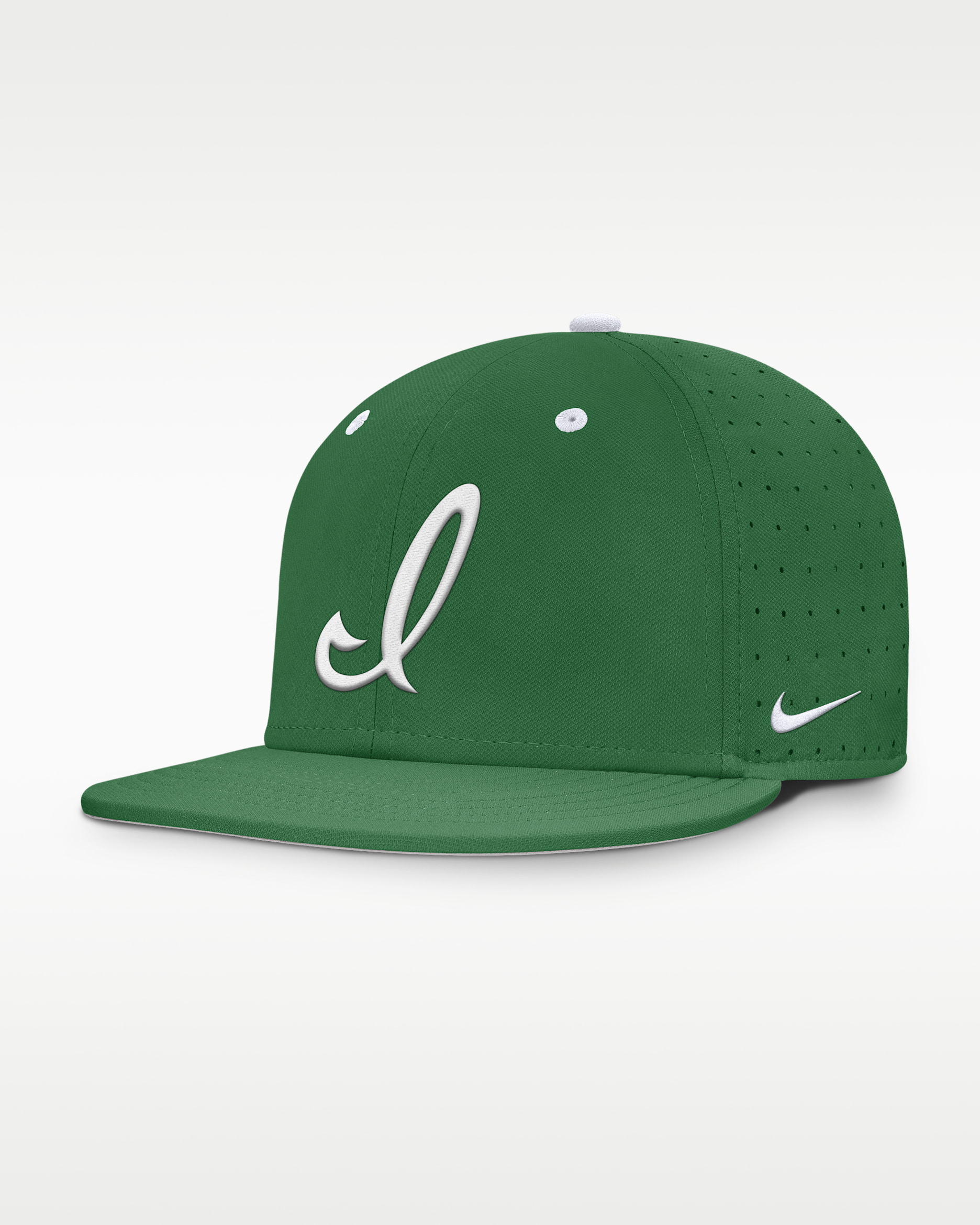 Iowa Dugout True Men's Nike Dri-FIT College Fitted Hat - Pine Green