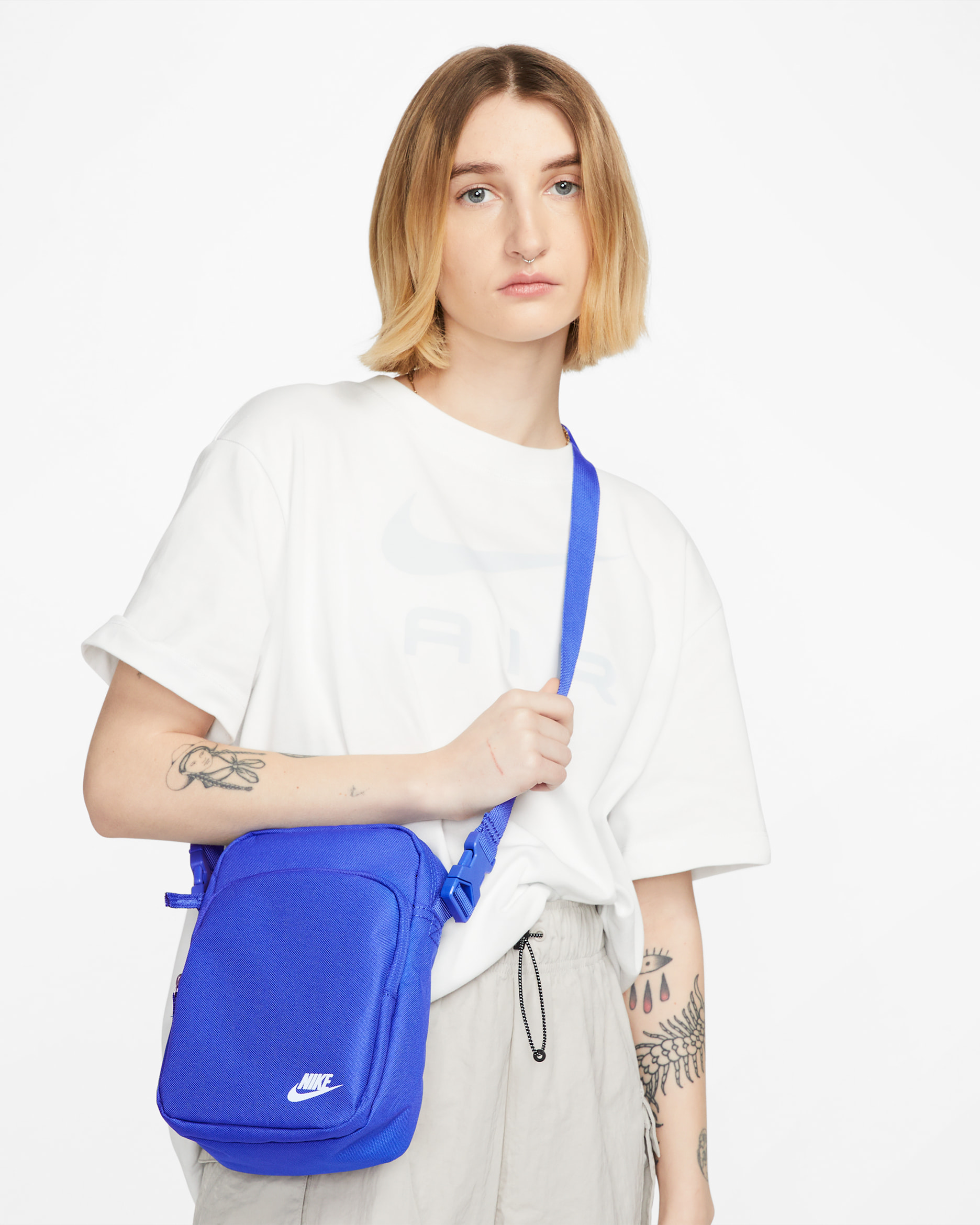 Nike Heritage 斜背包 (4 公升) - Hyper Royal/Hyper Royal/Cobalt Bliss