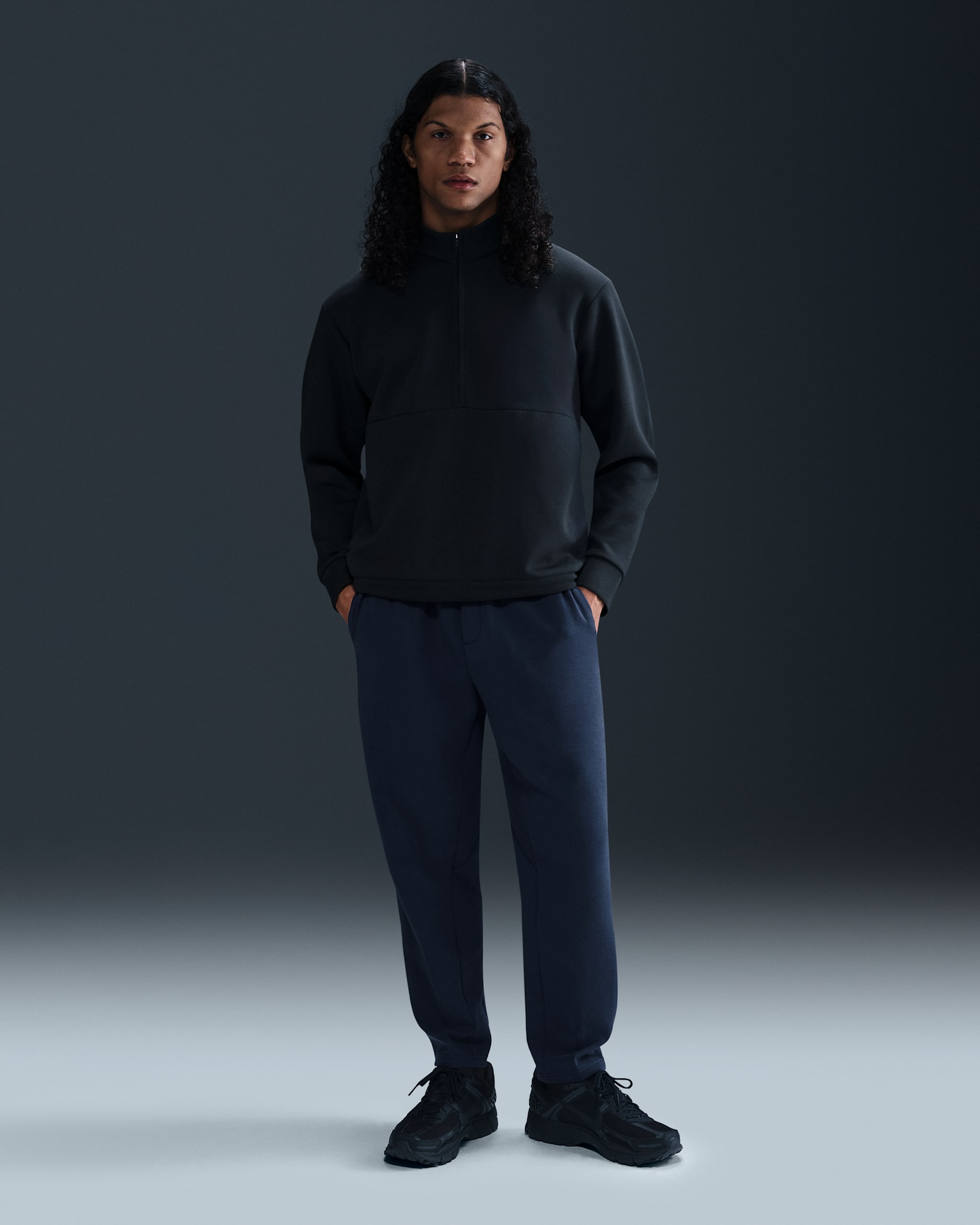Nike 24.7 ImpossiblySoft Men's Dri-FIT Trousers - Obsidian/Dark Obsidian