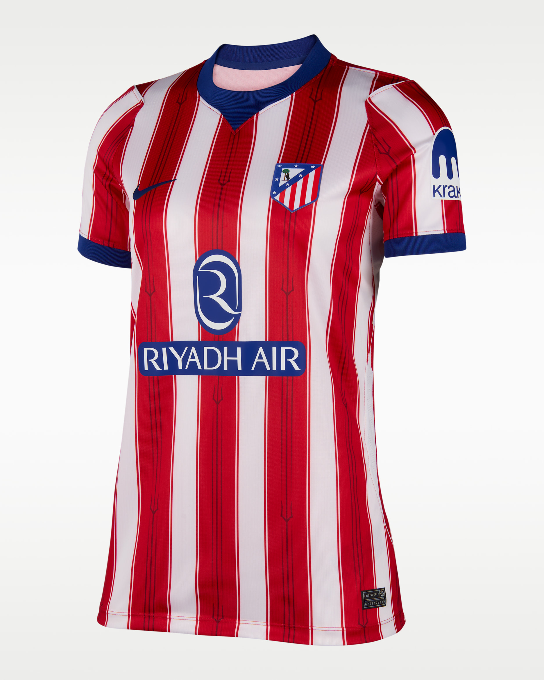 Maillot de foot Replica Nike Dri-FIT Atlético Madrid 2026/27 Stadium Domicile pour femme - Blanc/University Red/Deep Royal Blue/Deep Royal Blue