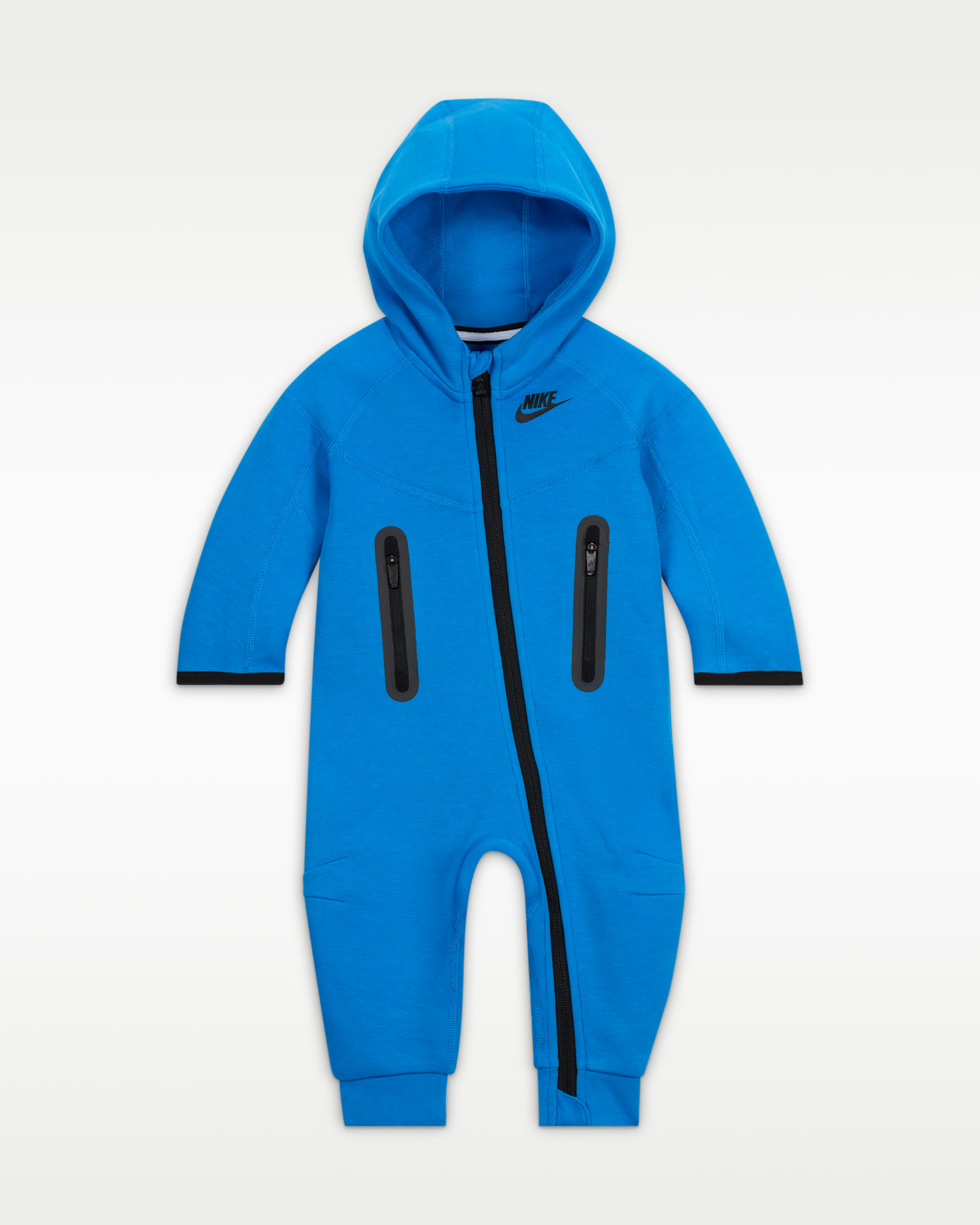 Nike Sportswear Tech Fleece Hooded Coverall Granota - Nadó - Light Photo Blue