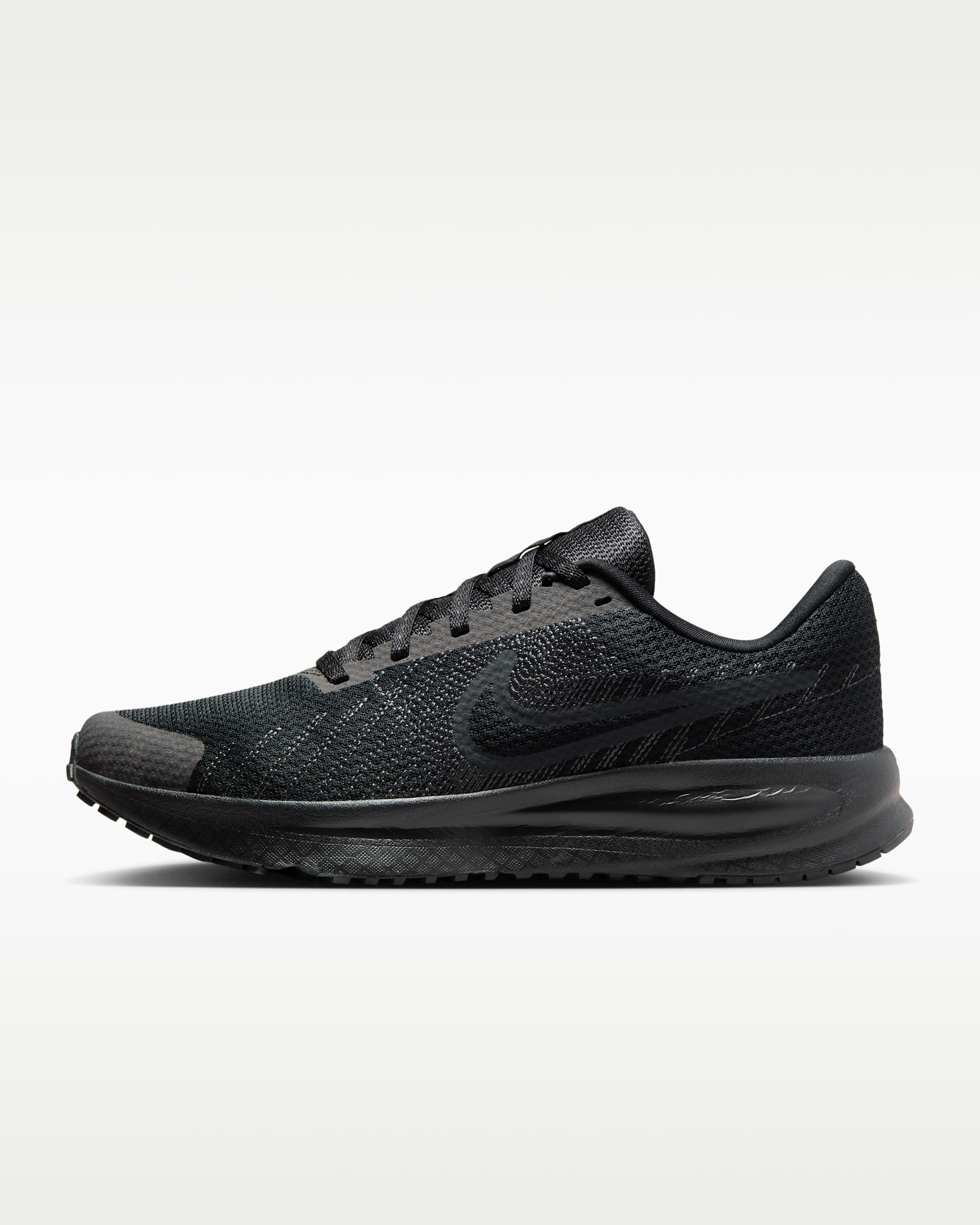 รองเท้าวิ่งโร้ดรันนิ่งผู้หญิง Nike Run Defy - ดำ/Anthracite