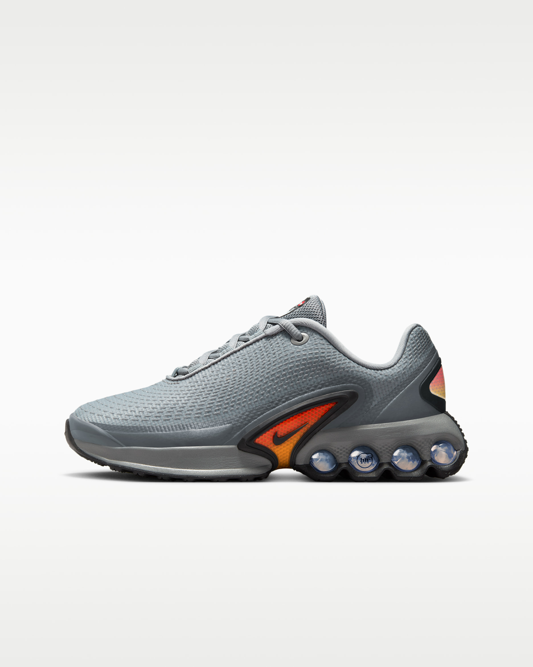 Nike Air Max Dn Big Kids' Shoes - Particle Grey/Smoke Grey/Wolf Grey/Black