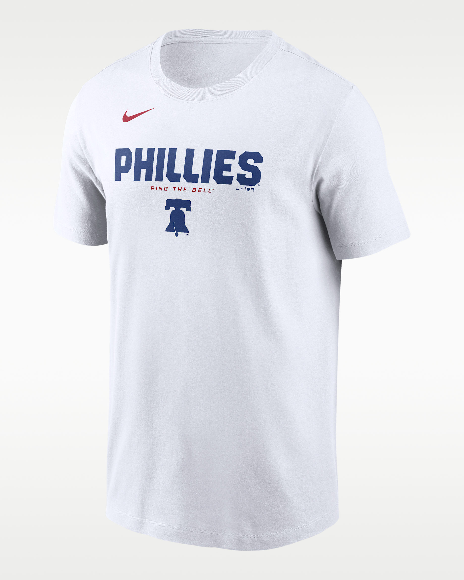 Philadelphia Phillies Bold Team Name Men's Nike MLB T-Shirt - White