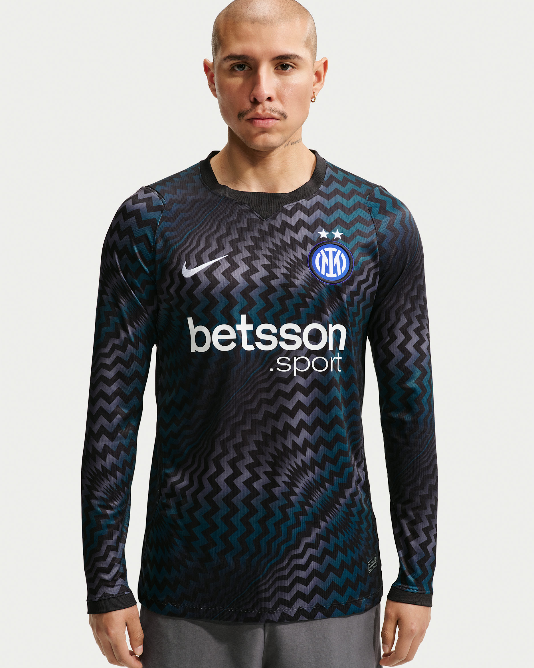 Maillot de foot Replica Nike Dri-FIT Inter Milan 2026/27 Stadium Gardien de but pour homme - Noir/Blanc