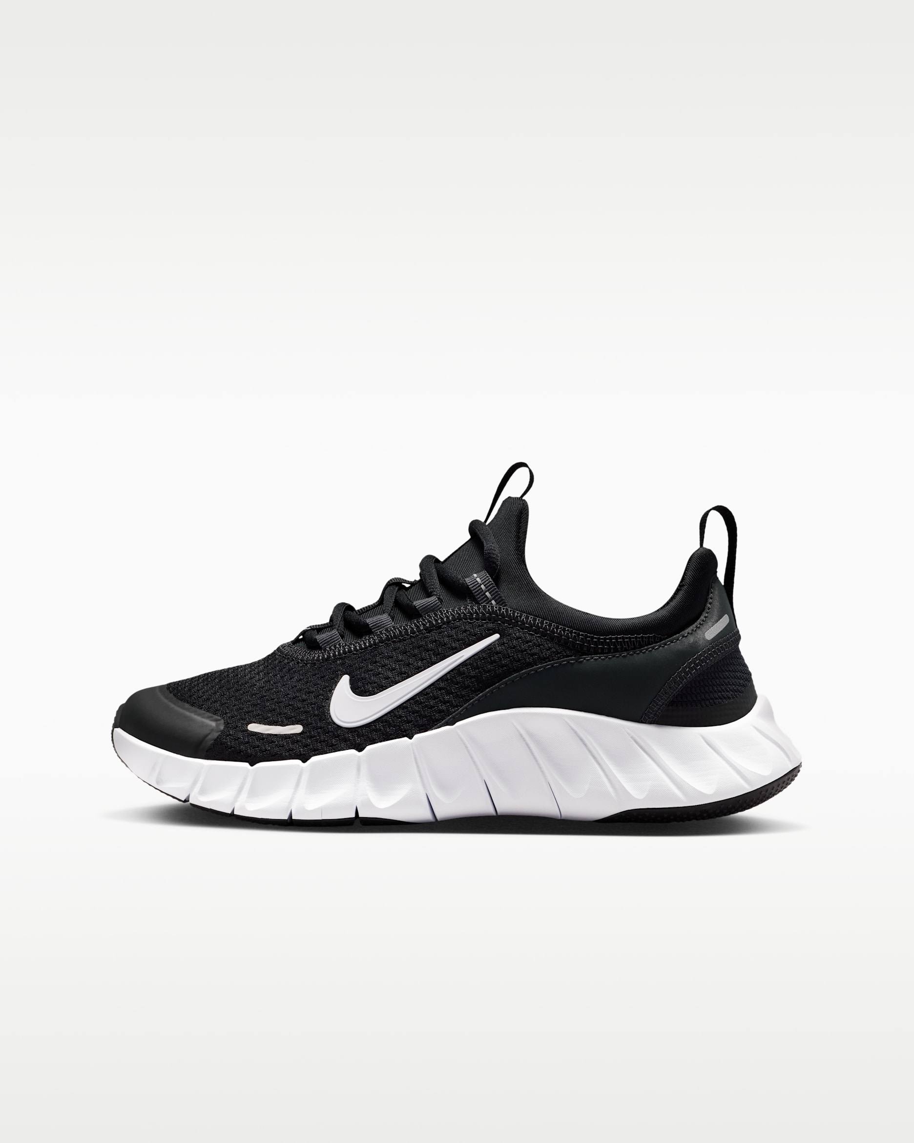Nike Free Ride Big Kids' Running Shoes - Black/Anthracite/White