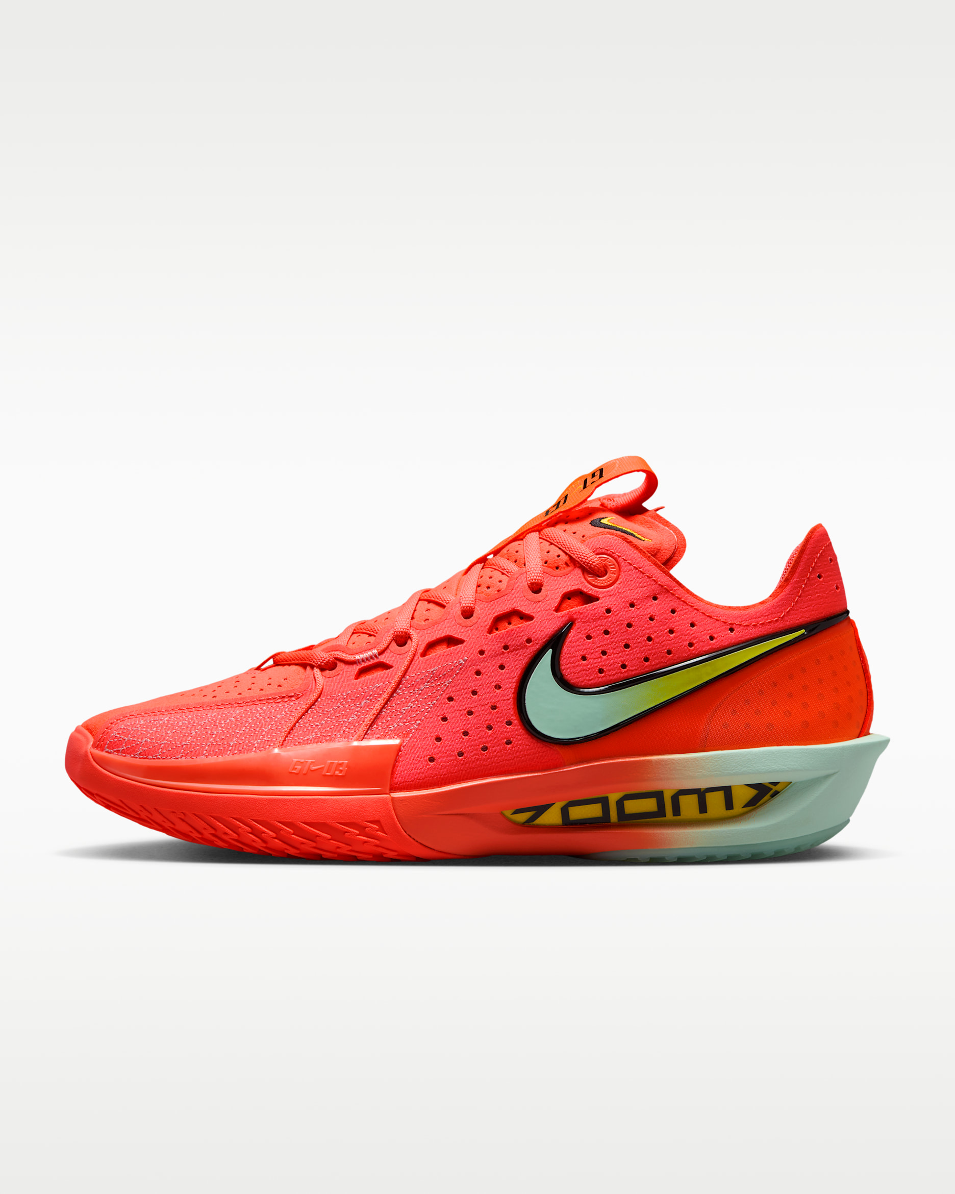 Nike G.T. Cut 3 Basketball Shoes - Bright Mango/Bleached Coral/Lightning/Mint Foam