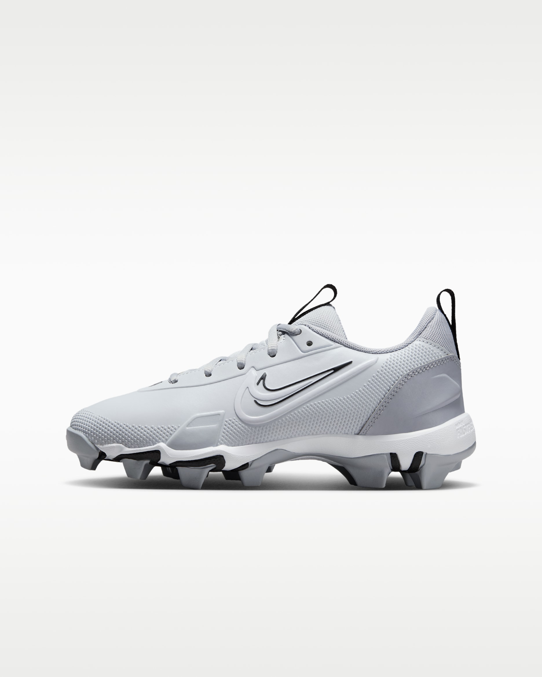 Nike Force Trout 9 Keystone Big Kids' Baseball Cleats - Pure Platinum/Wolf Grey/Black/White