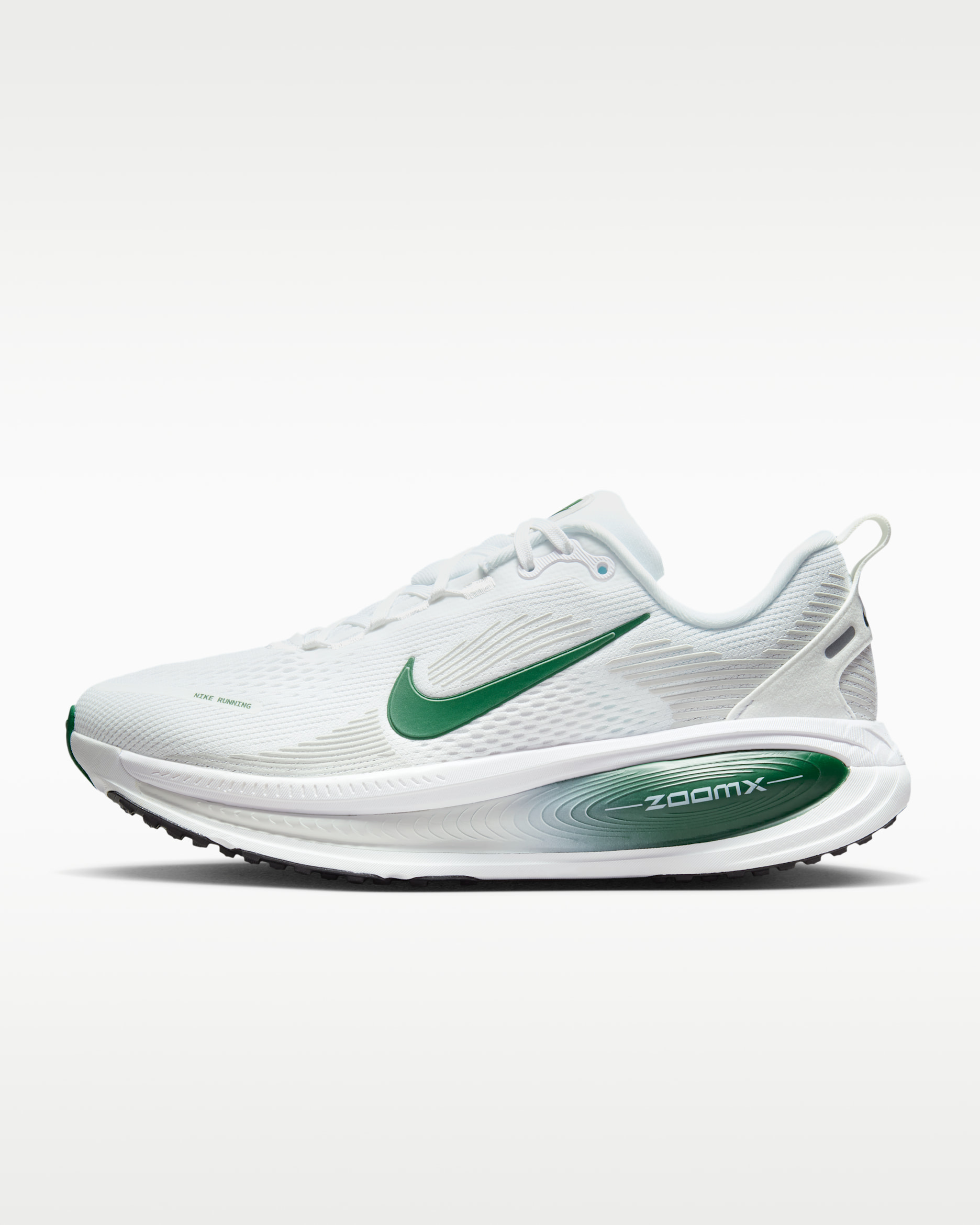 Nike Vomero 18 Women's Road Running Shoes - White/Photon Dust/Metallic Silver/Gorge Green