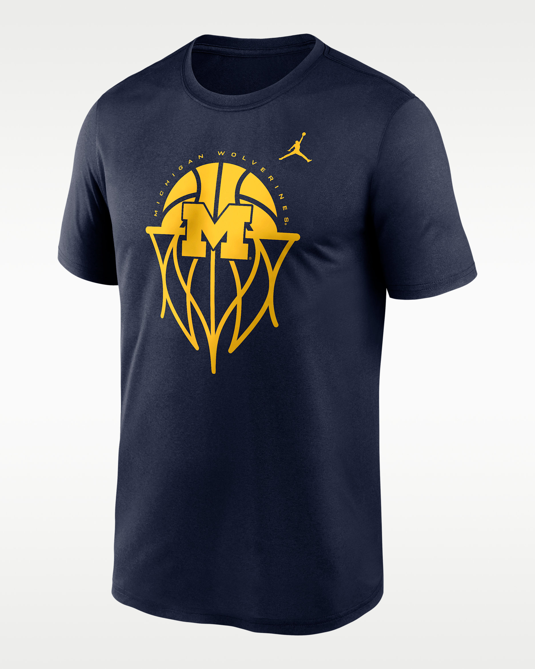 Michigan Legend Basketball Icon Men's Nike Dri-FIT College T-Shirt - Navy