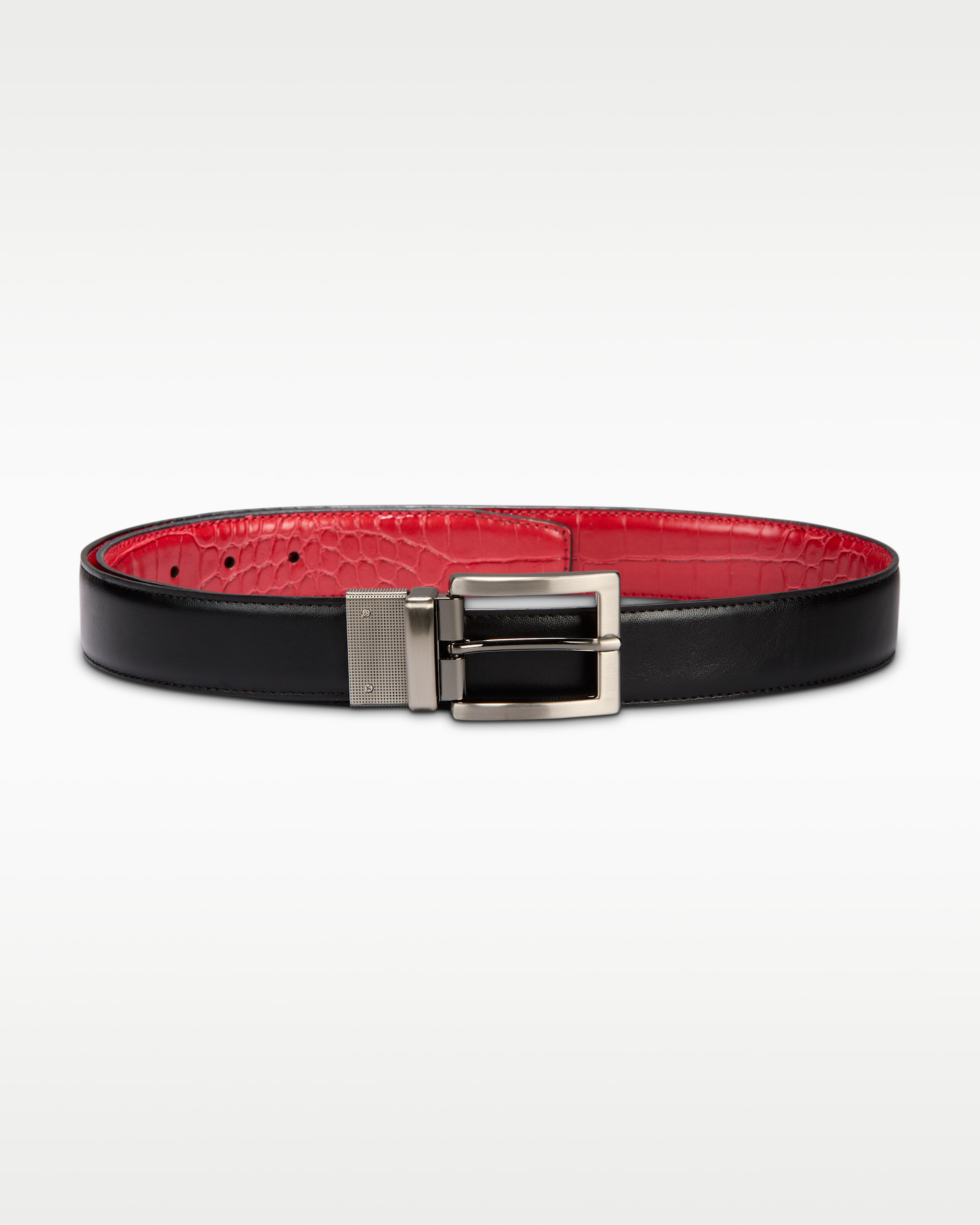 Cinturón reversible Crocodile Nike - Rojo