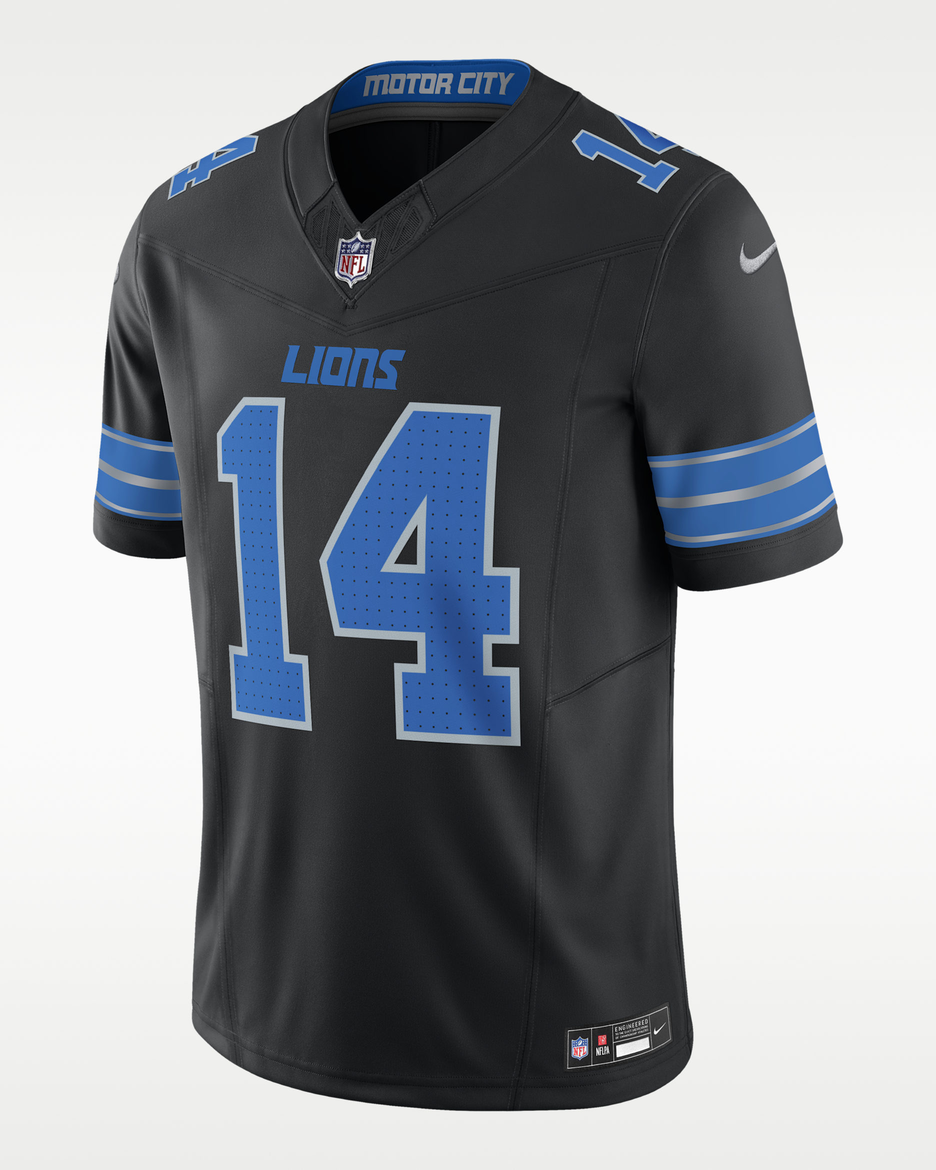 Amon-Ra St. Brown Detroit Lions Men's Nike Dri-FIT NFL Limited Football Jersey - Black