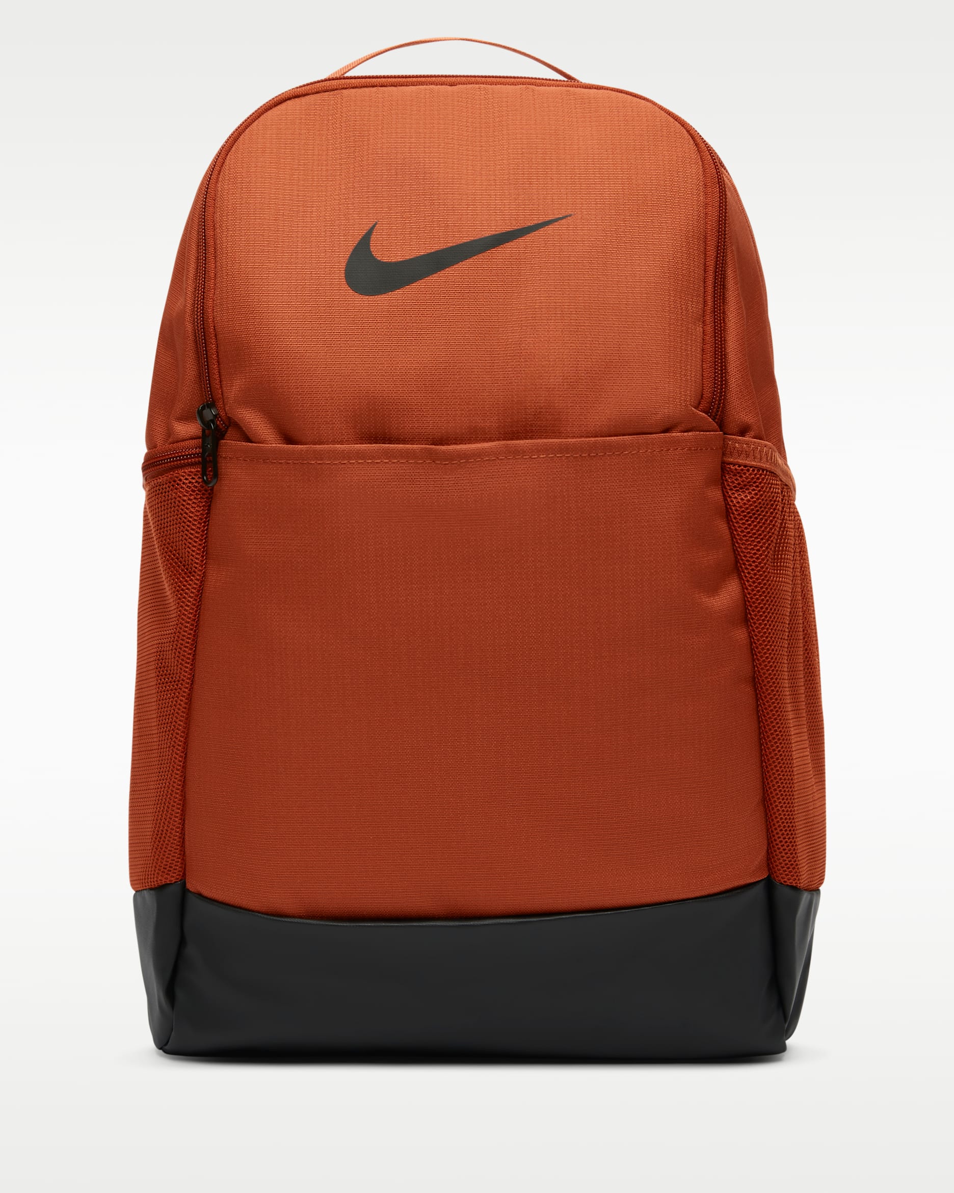 Nike Brasilia 9.5 訓練背包 (中型，24 公升) - Burnt Sunrise/黑色/黑色