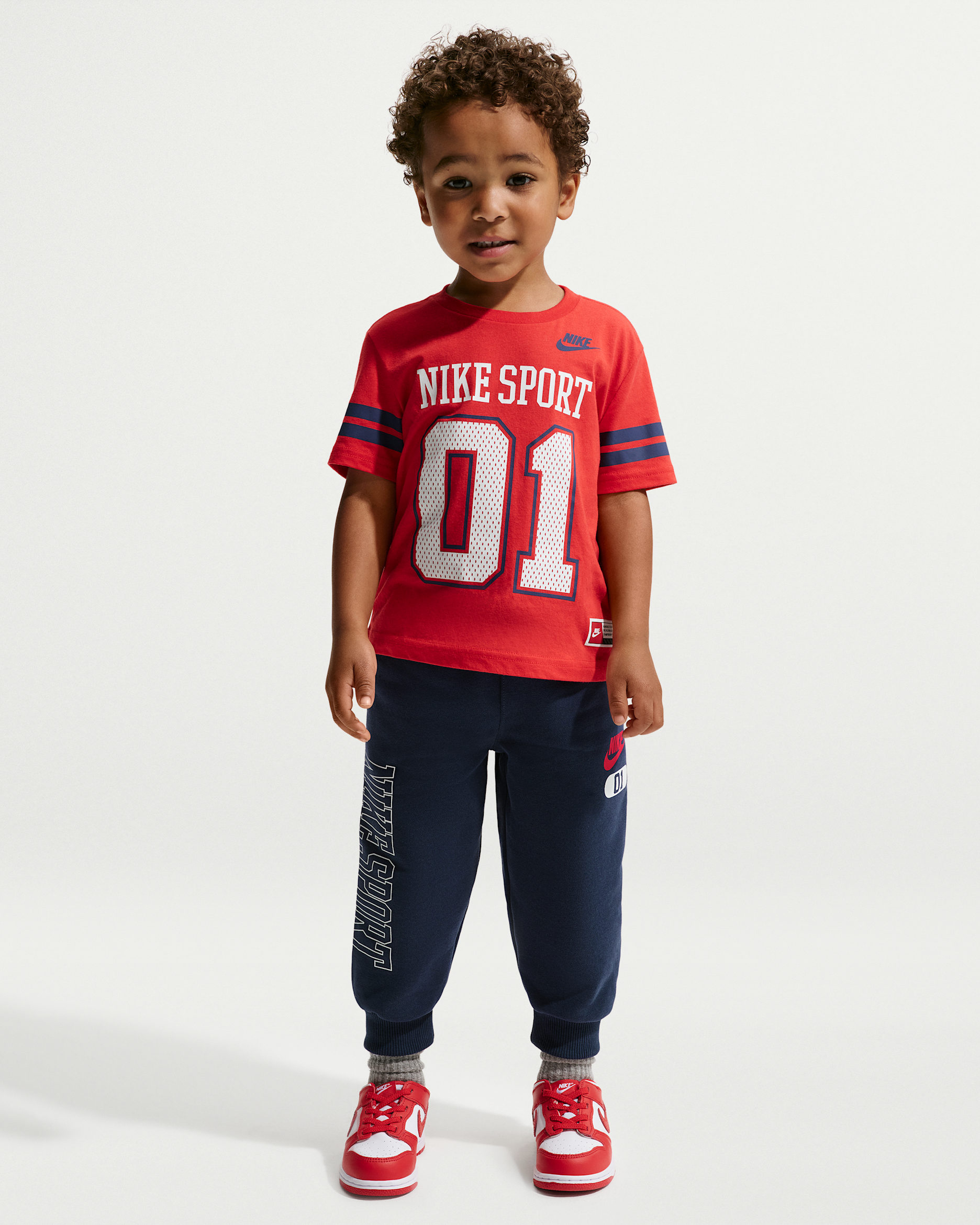 Pants de tejido Fleece Multisport infantil Nike Sportswear - Azul marino medianoche