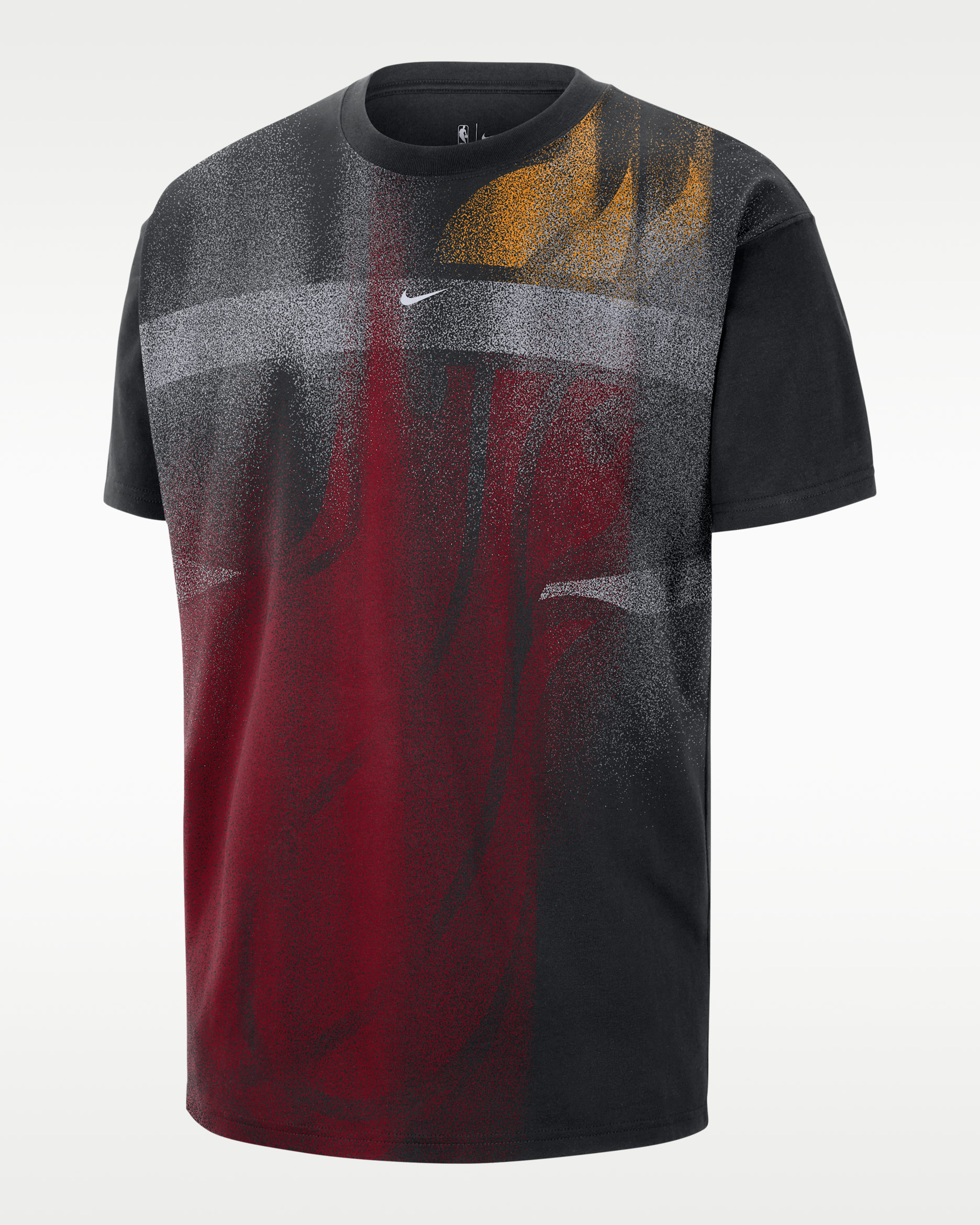 Miami Heat Men's Basketball T-Shirt - Black