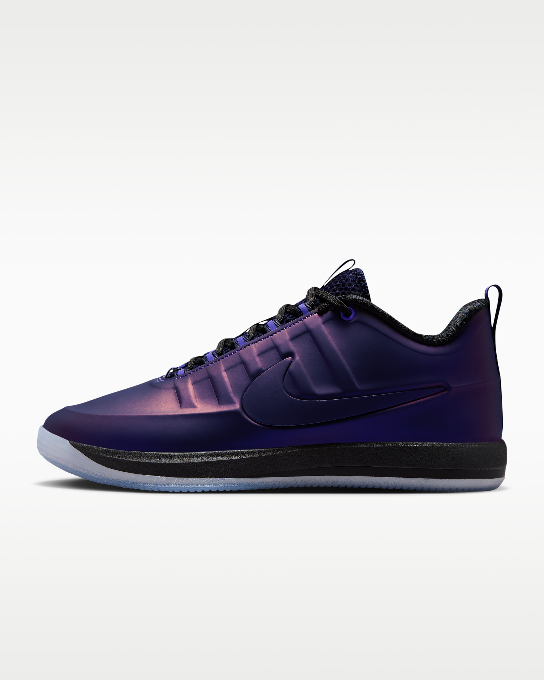 Book 2 PRM "Eggplant Foamposite" Basketball Shoes - Varsity Purple/Varsity Purple/Black