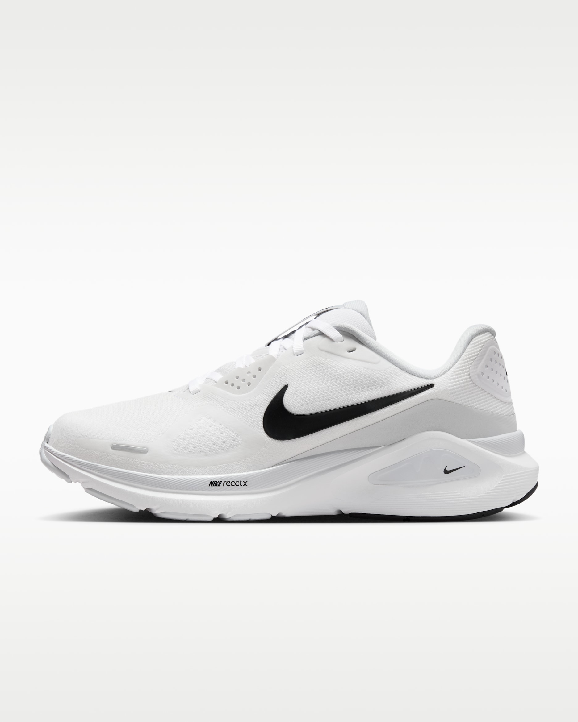 Nike Structure 26 Women's Road Running Shoes - White/Pure Platinum/Black