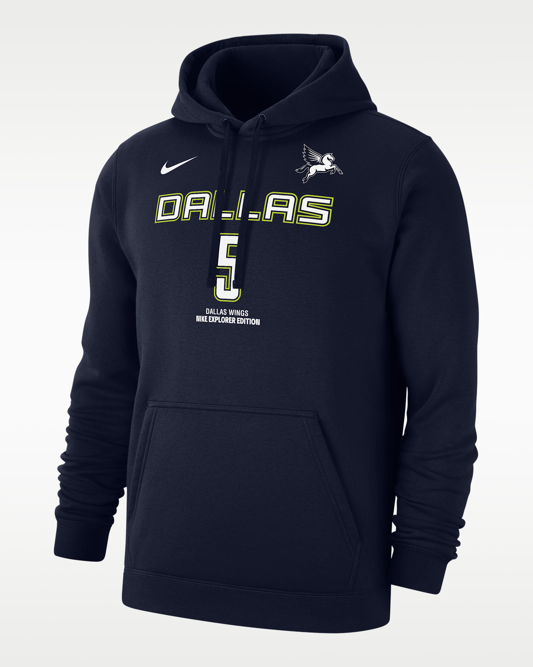 Paige Bueckers Dallas Wings Club Nike WNBA Fleece Pullover Hoodie - Navy