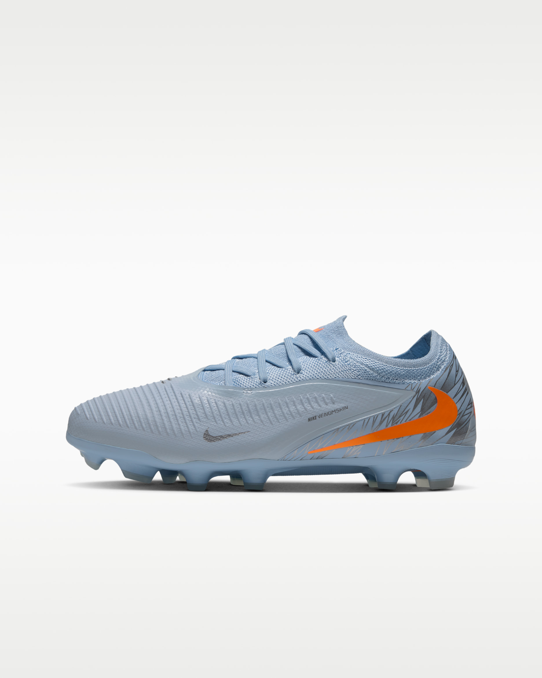 Chaussure de foot multi-surfaces à crampons Nike United Jr. Phantom 6 Low Pro pour ado - Multicolore/Noir