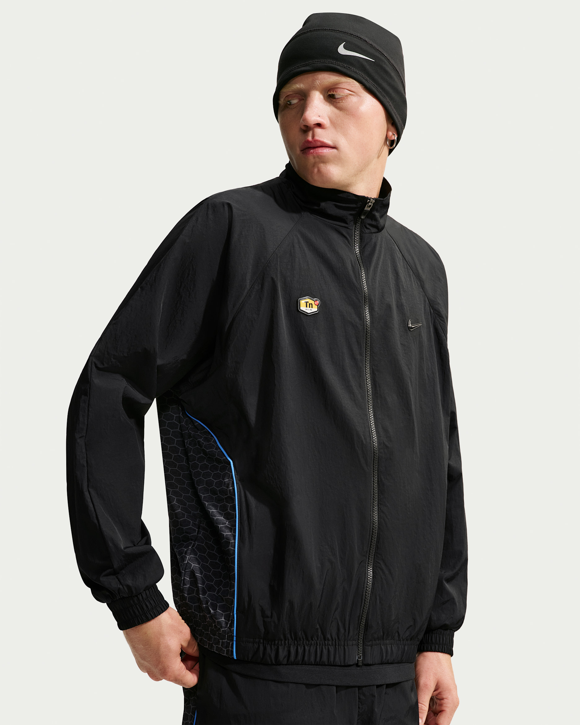 Nike Sportswear Jaqueta de xandall de teixit Woven - Home - Negre/Negre
