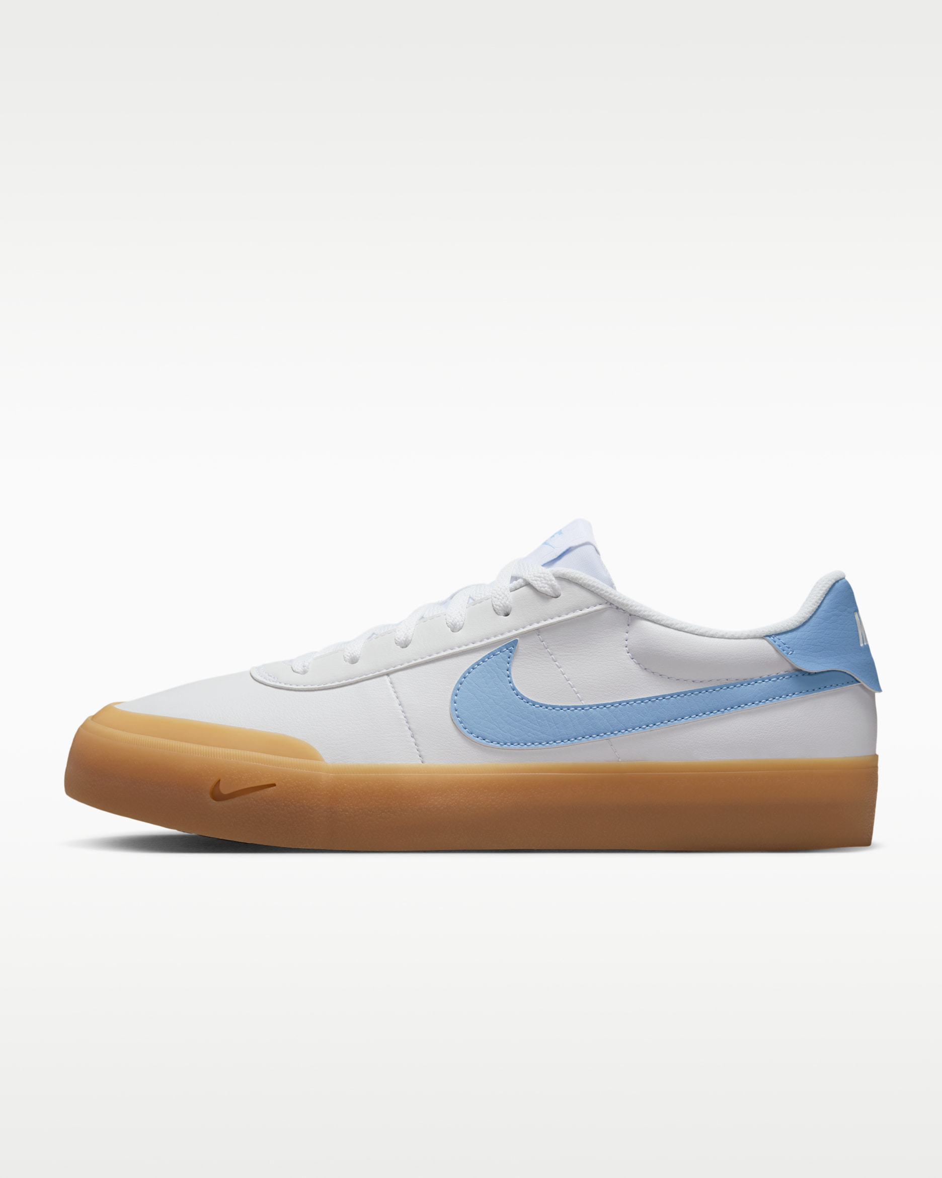 Nike Court Shot Men's Shoes - White/Gum Yellow/Psychic Blue