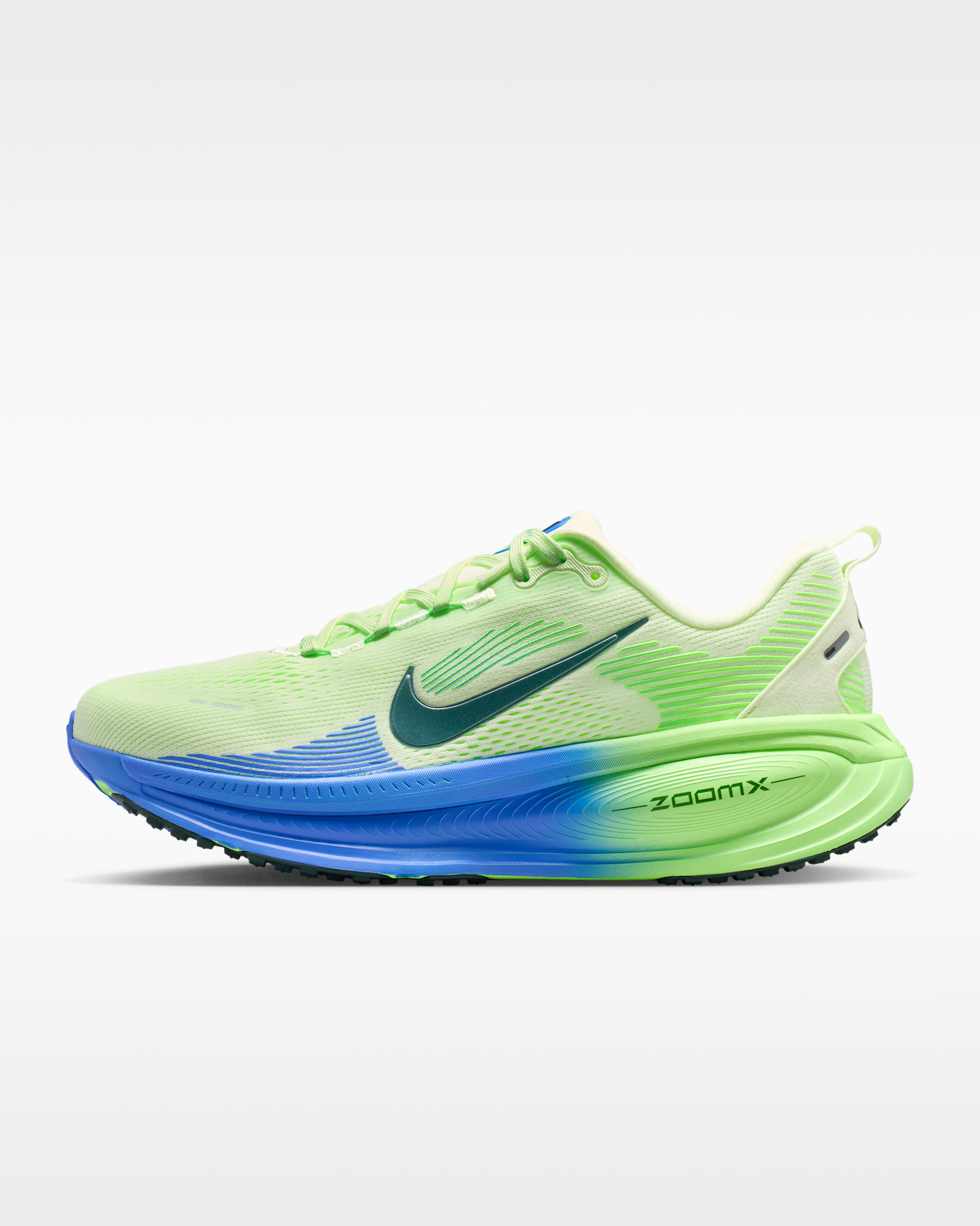 Pánské běžecké silniční boty Nike Vomero 18 - Bílá/Volt Tint/Sapphire/Black Spruce