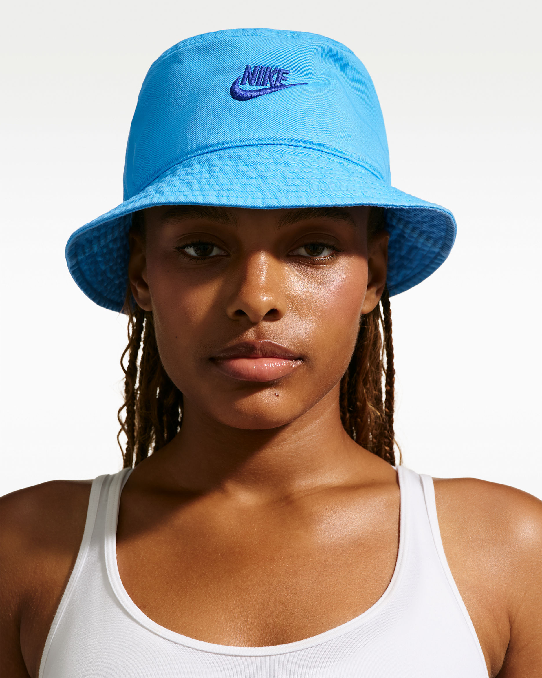 Nike Apex Futura Washed Bucket Hat - Football Blue/Old Royal