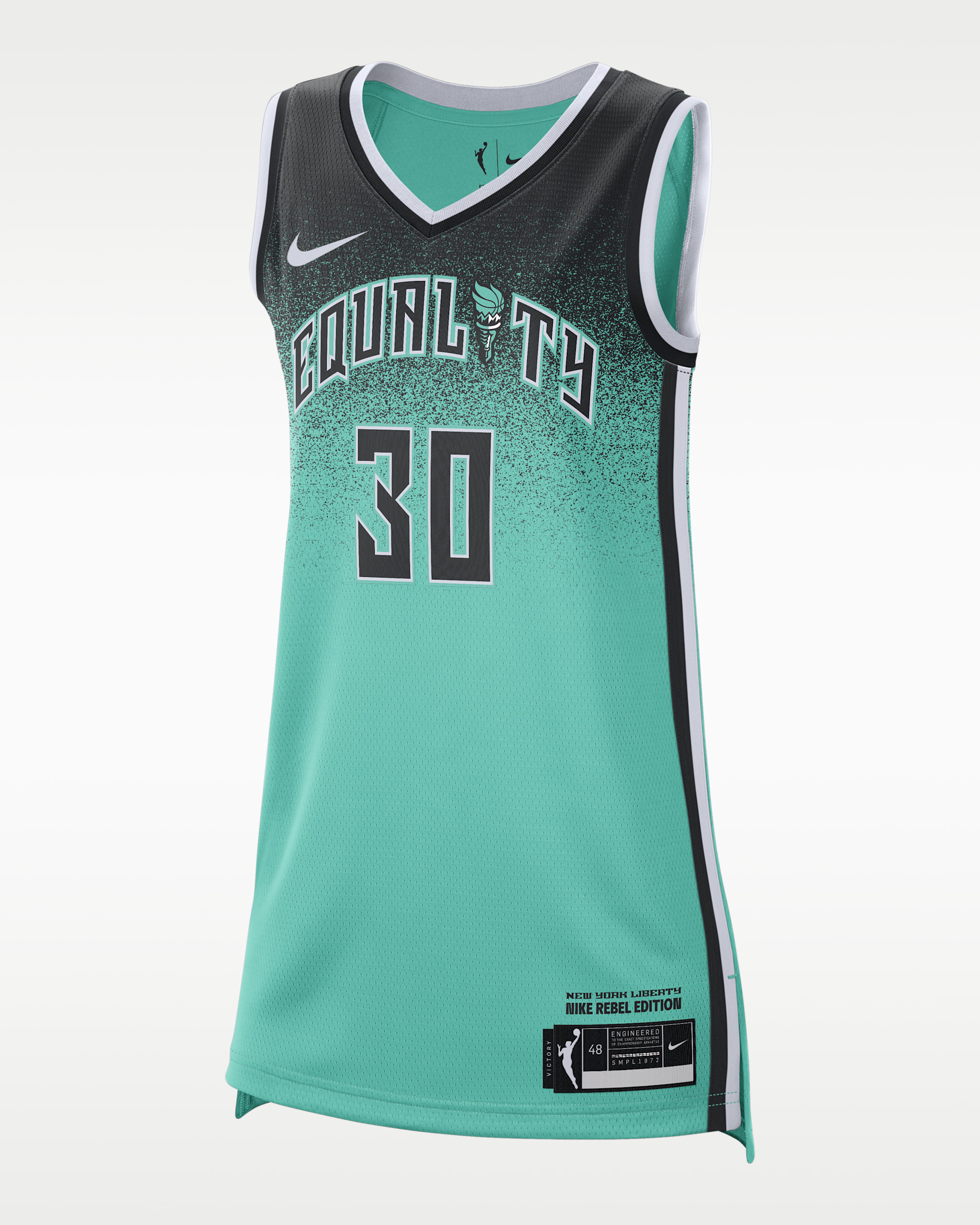 Breanna Stewart New York Liberty Nike Dri-FIT WNBA Victory Jersey - Mint