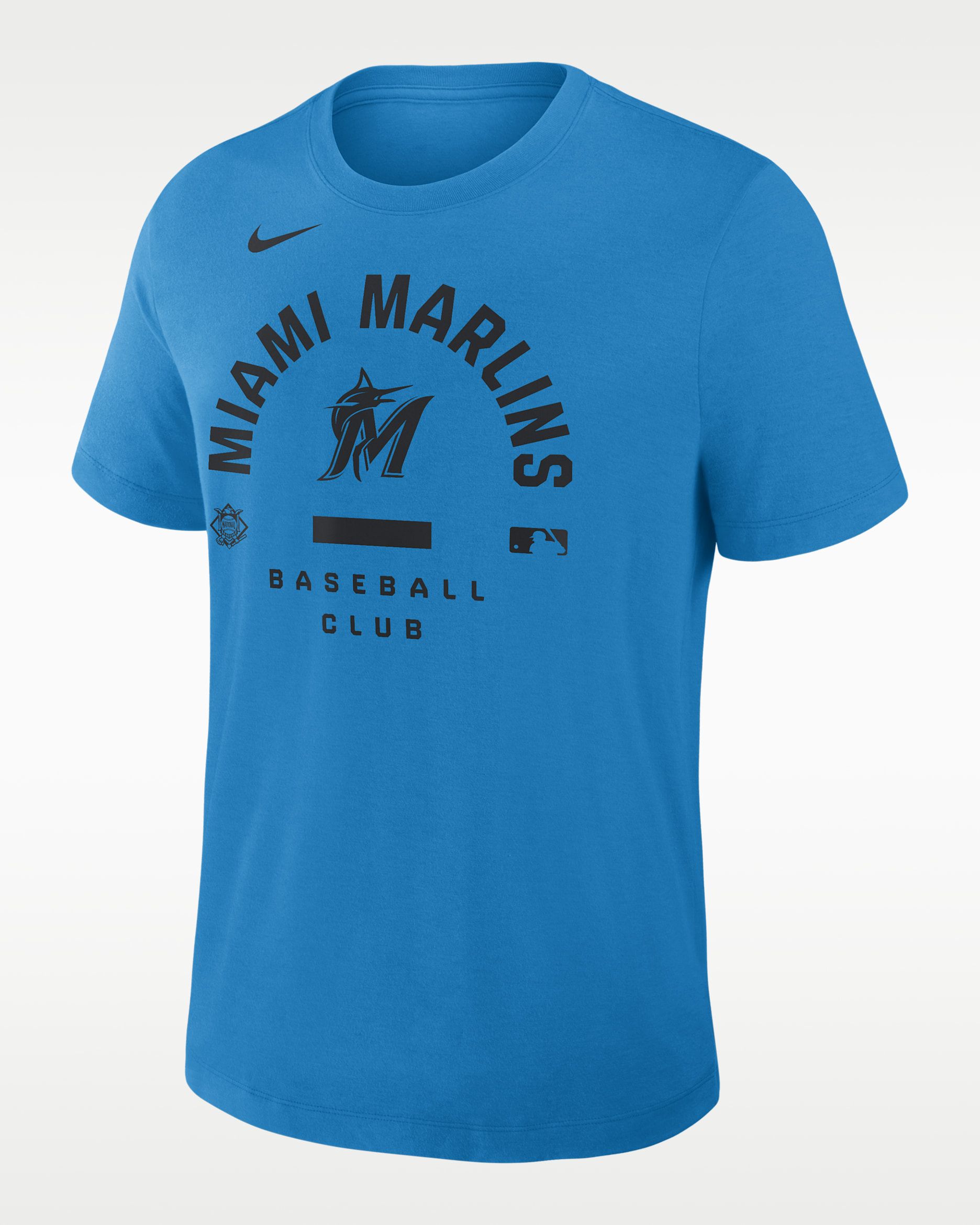 Miami Marlins Authentic Collection Early Work Men's Nike Dri-FIT MLB T-Shirt - Neptune Blue