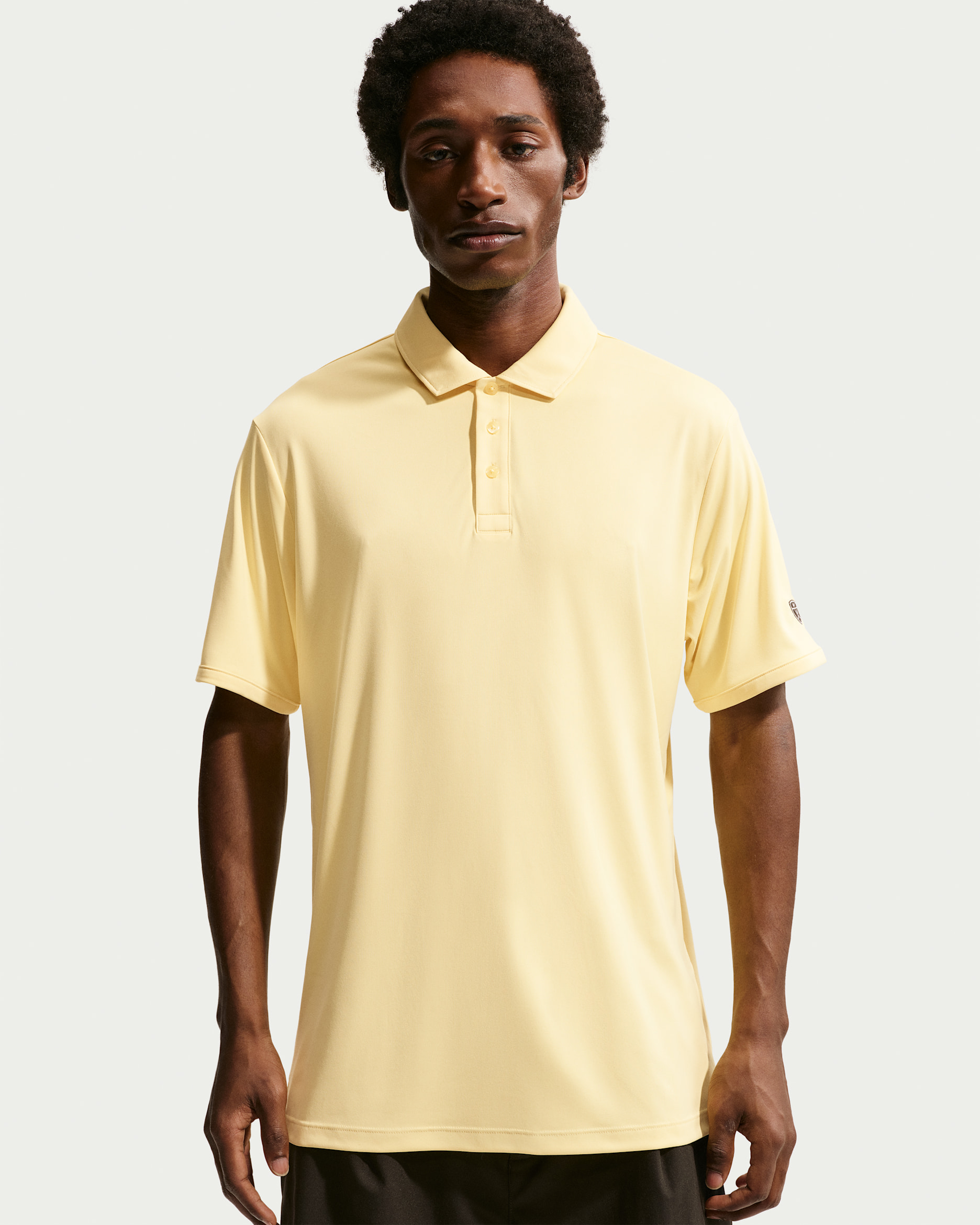 Nike Par Men's Dri-FIT Golf Polo - Soft Yellow/Soft Yellow