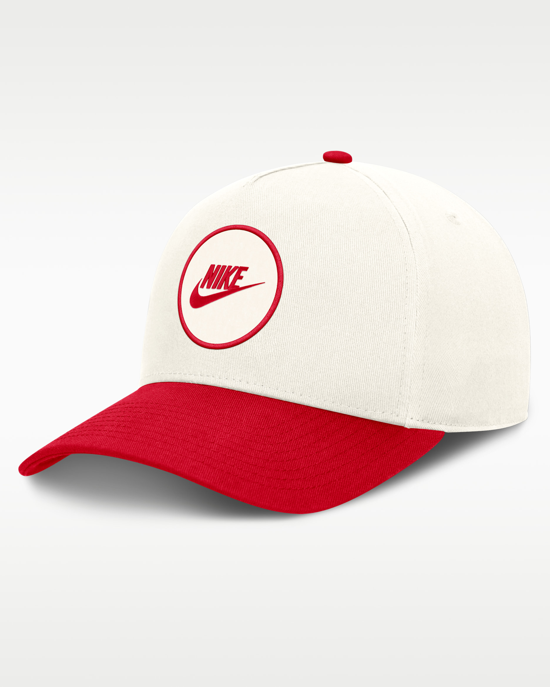 Georgia Rise Men's Nike Dri-FIT College A-Frame Adjustable Hat - White